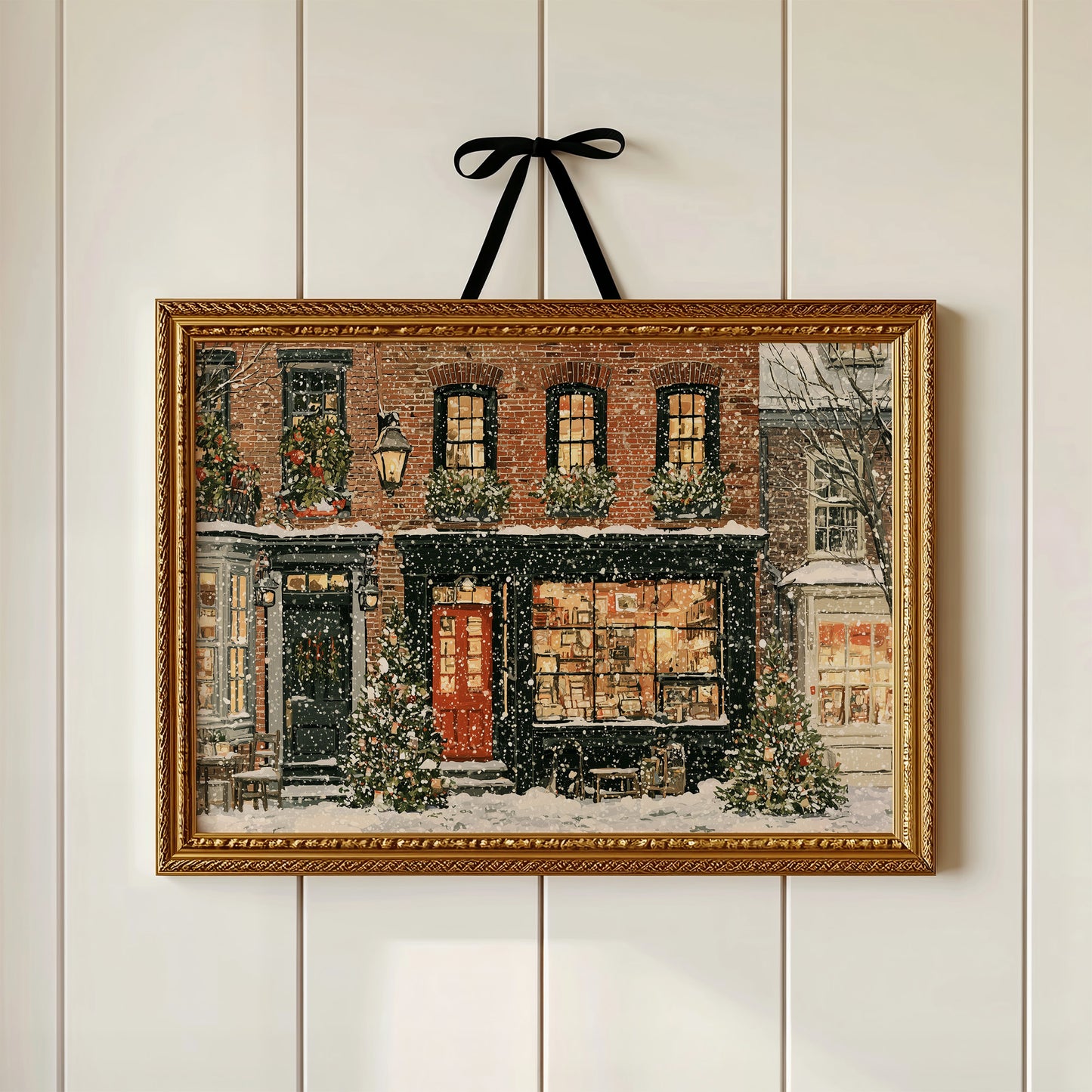 Where The Snow Meets Shop Windows