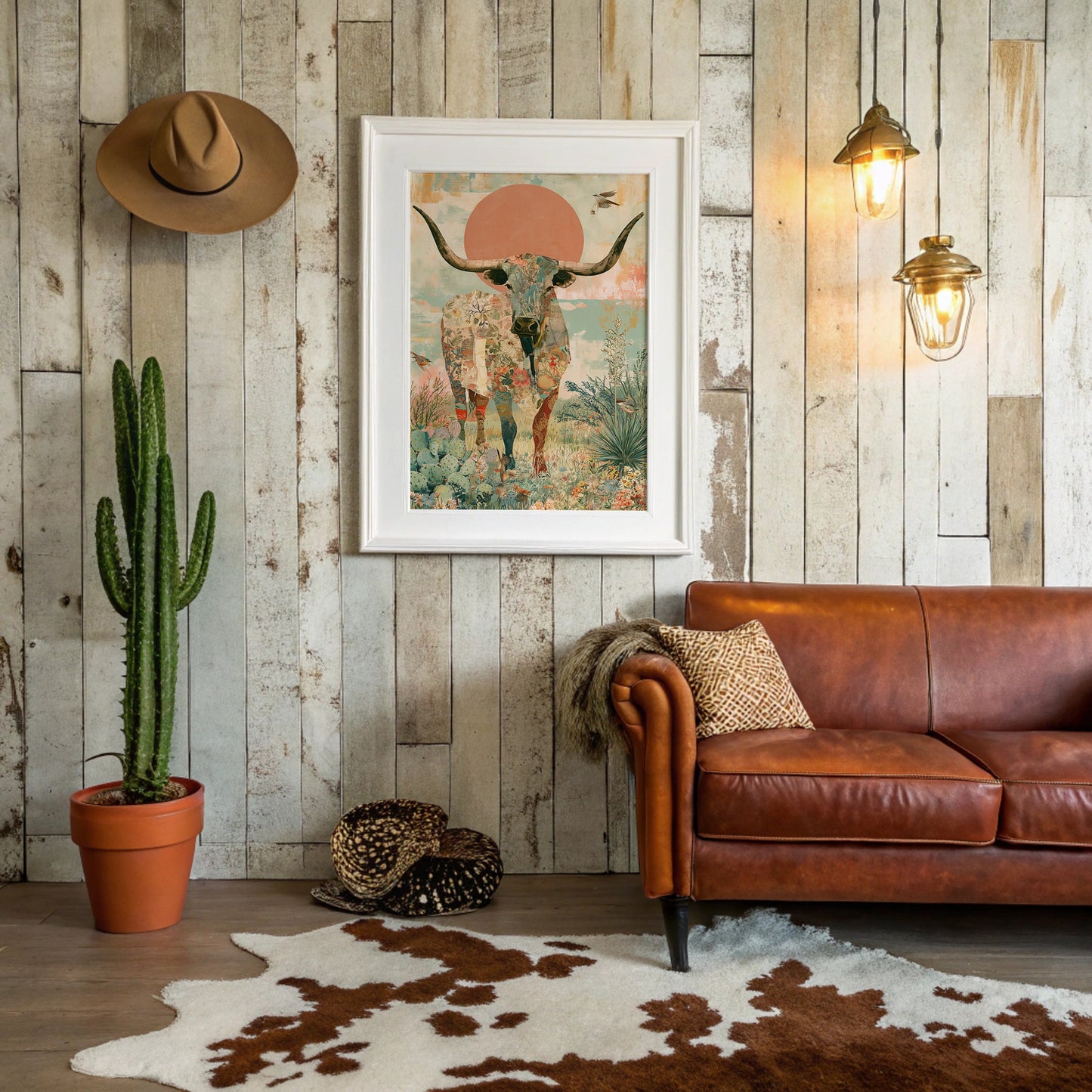 Longhorn in Full Bloom