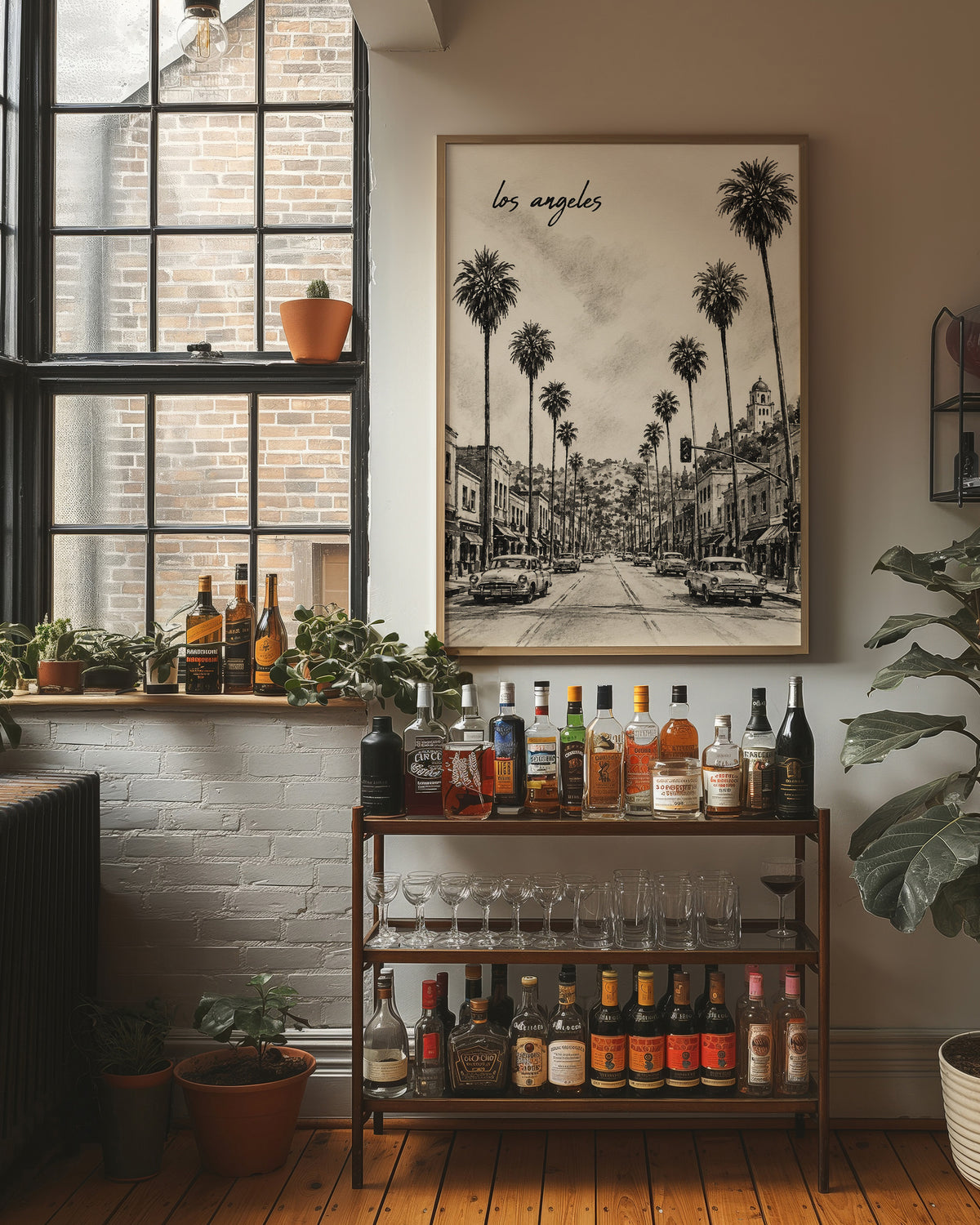 Los Angeles: Sketched in Sepia