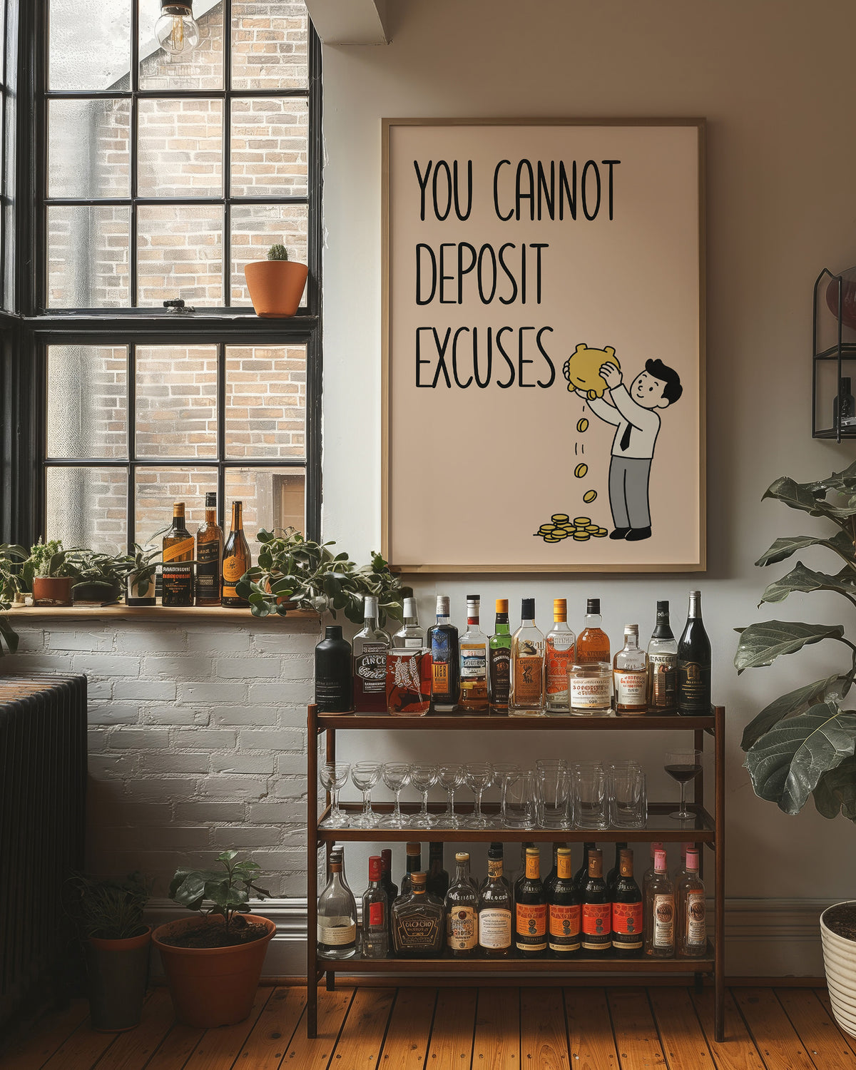 You Cannot Deposit Excuses, Blush Edition