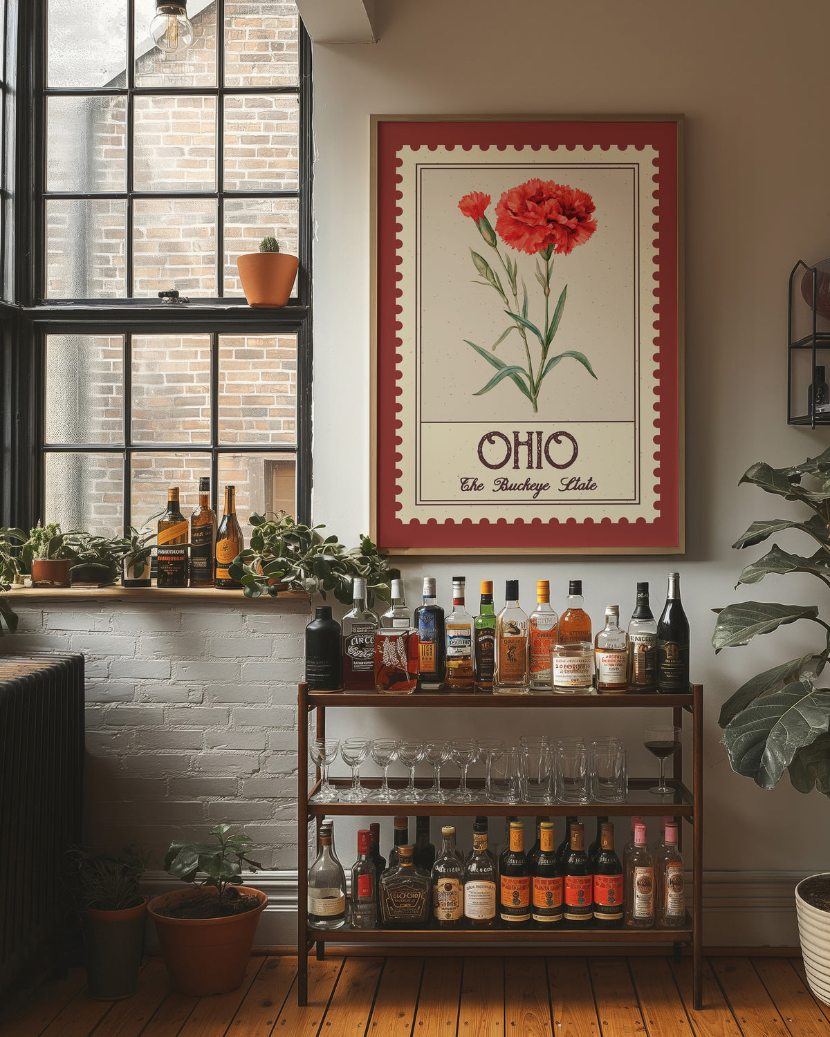 Scarlet Carnation, Buckeye Approved