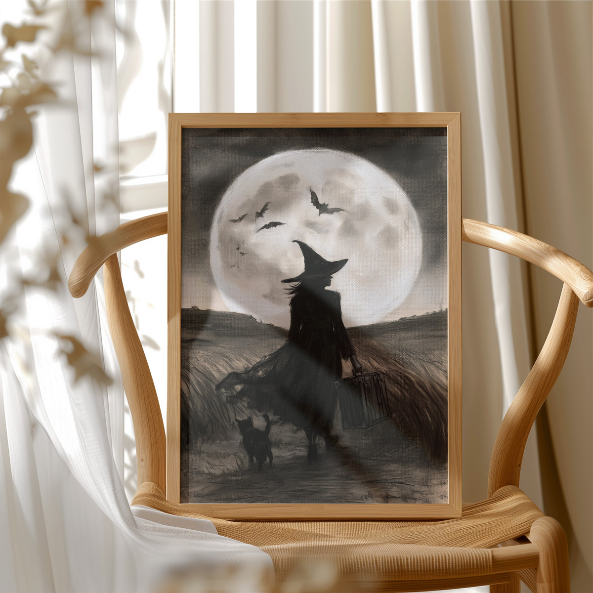Checking Out at the Full Moon