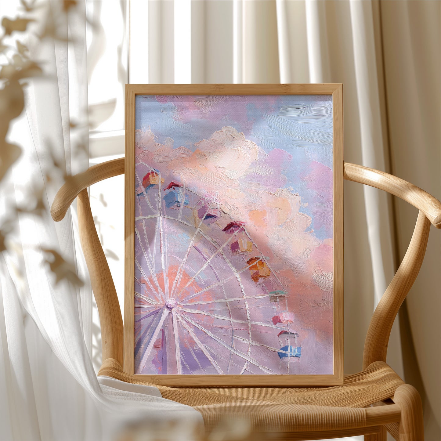 Pastel Skies and Ferris Dreams