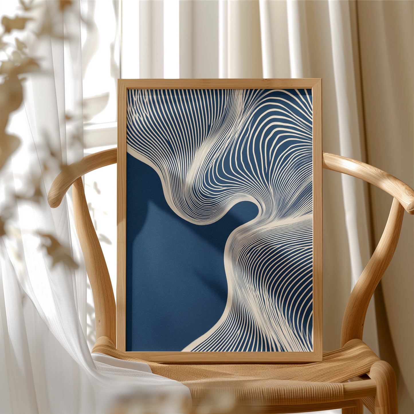 Currents Beneath Indigo Silence