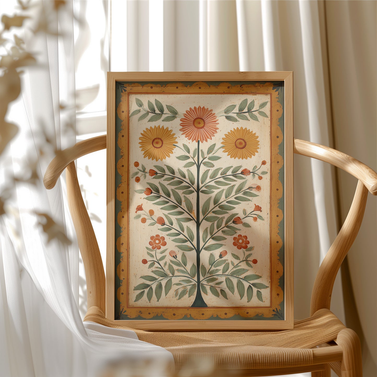 Sunflowers in Quiet Harmony