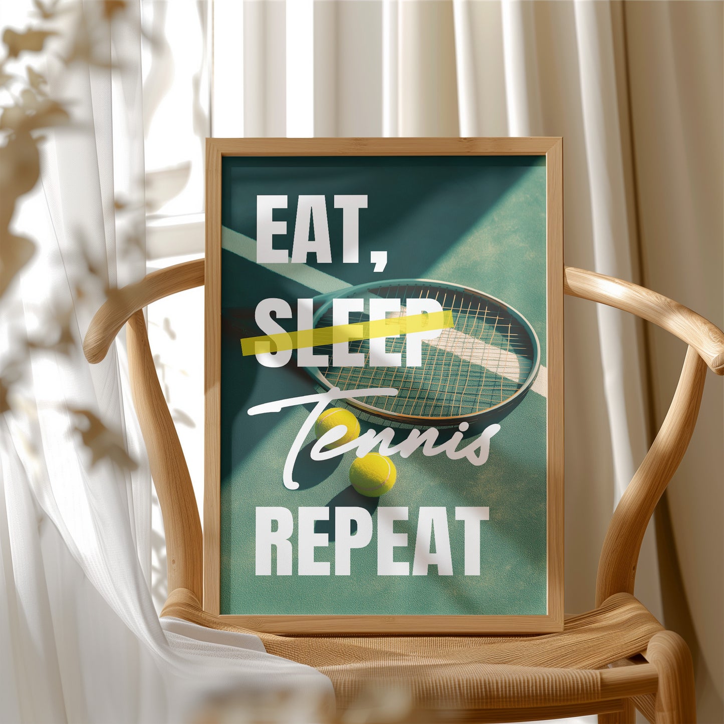 Eat Sleep Tennis Repeat