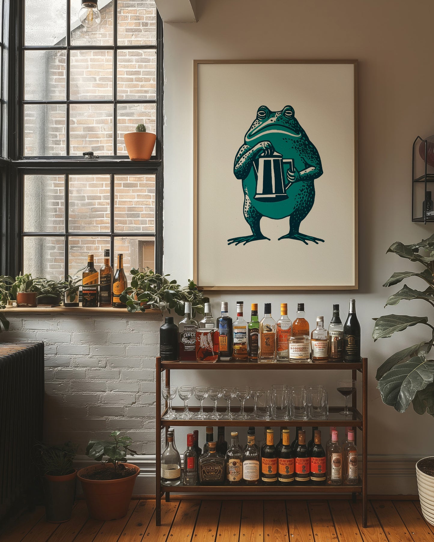 The Thoughtful Frog