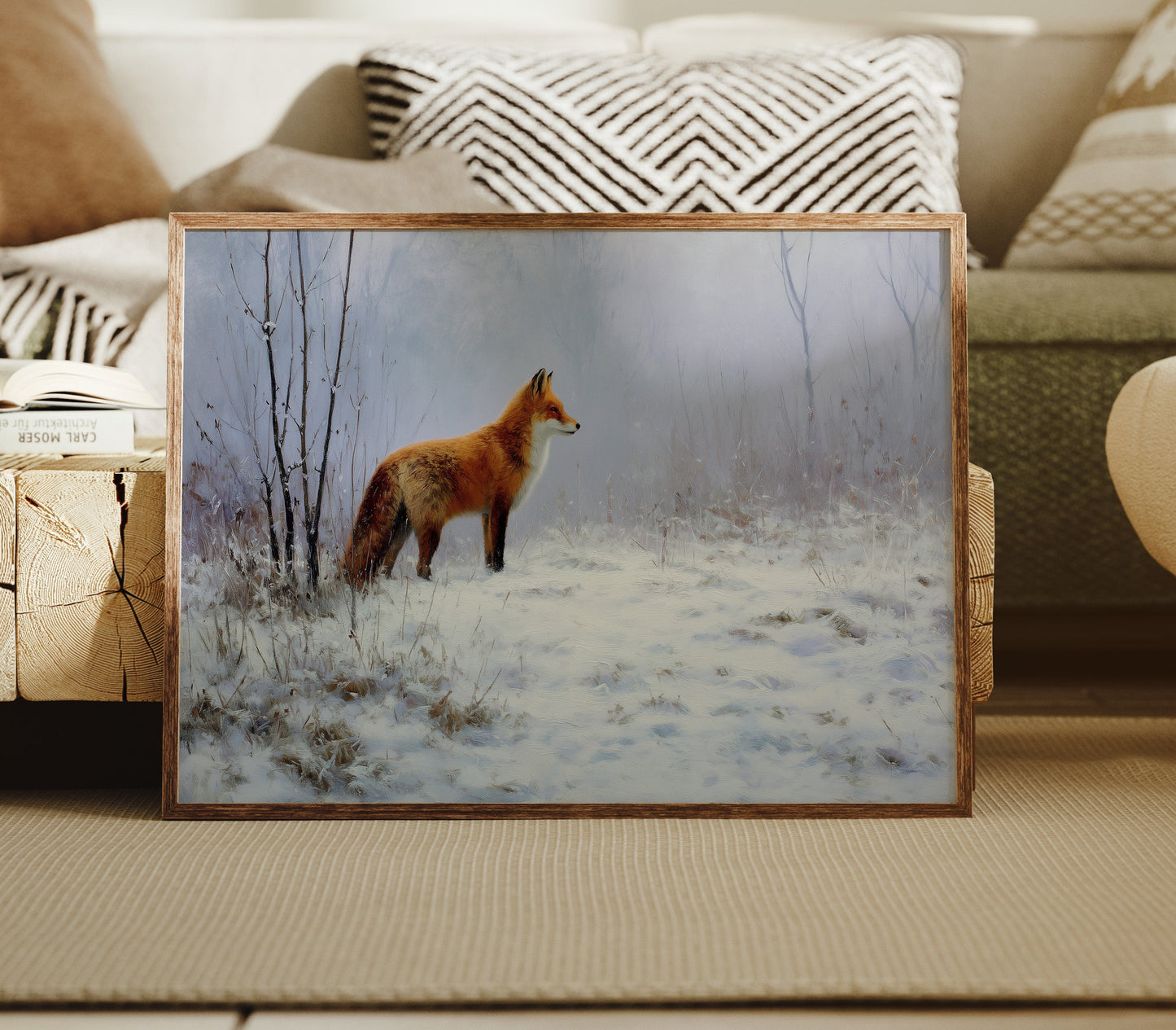 Fox in the Quiet Frost
