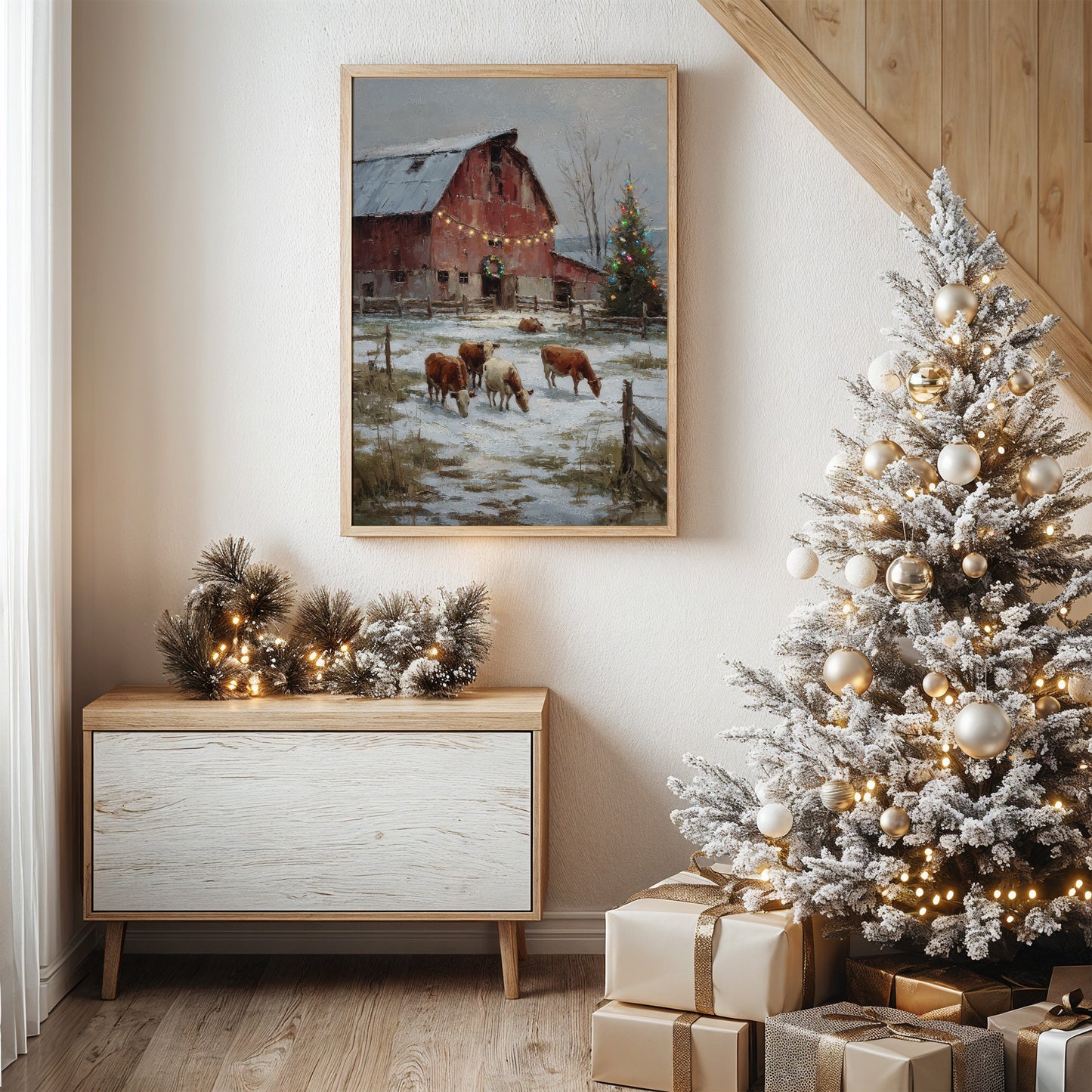 Christmas On The Quiet Farm