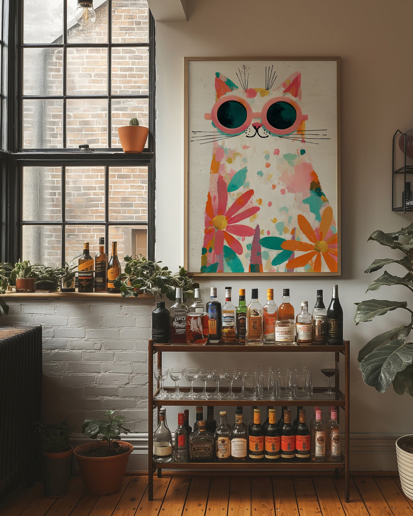Blush Frames And Bright Whiskers