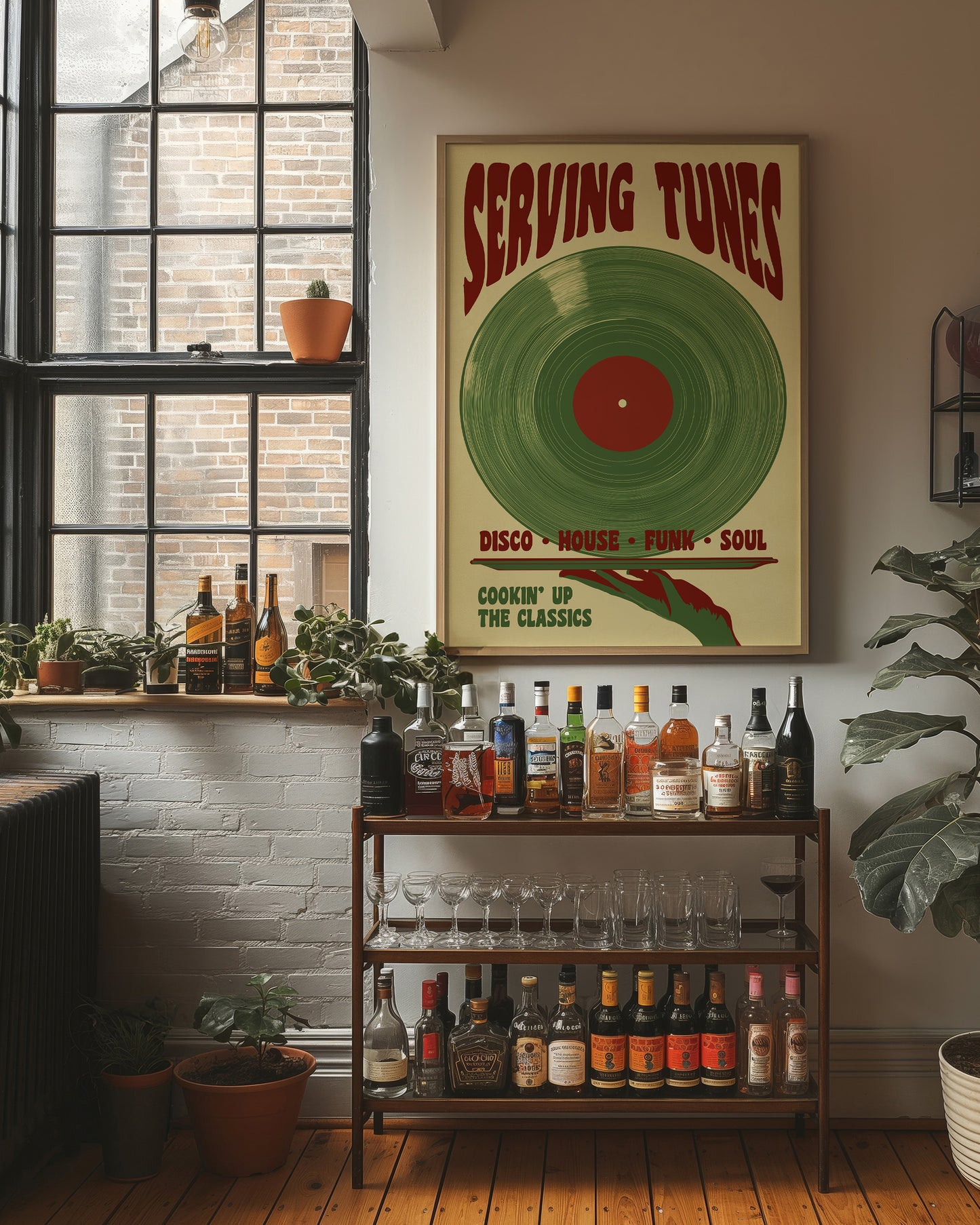 Serving Tunes on Vinyl