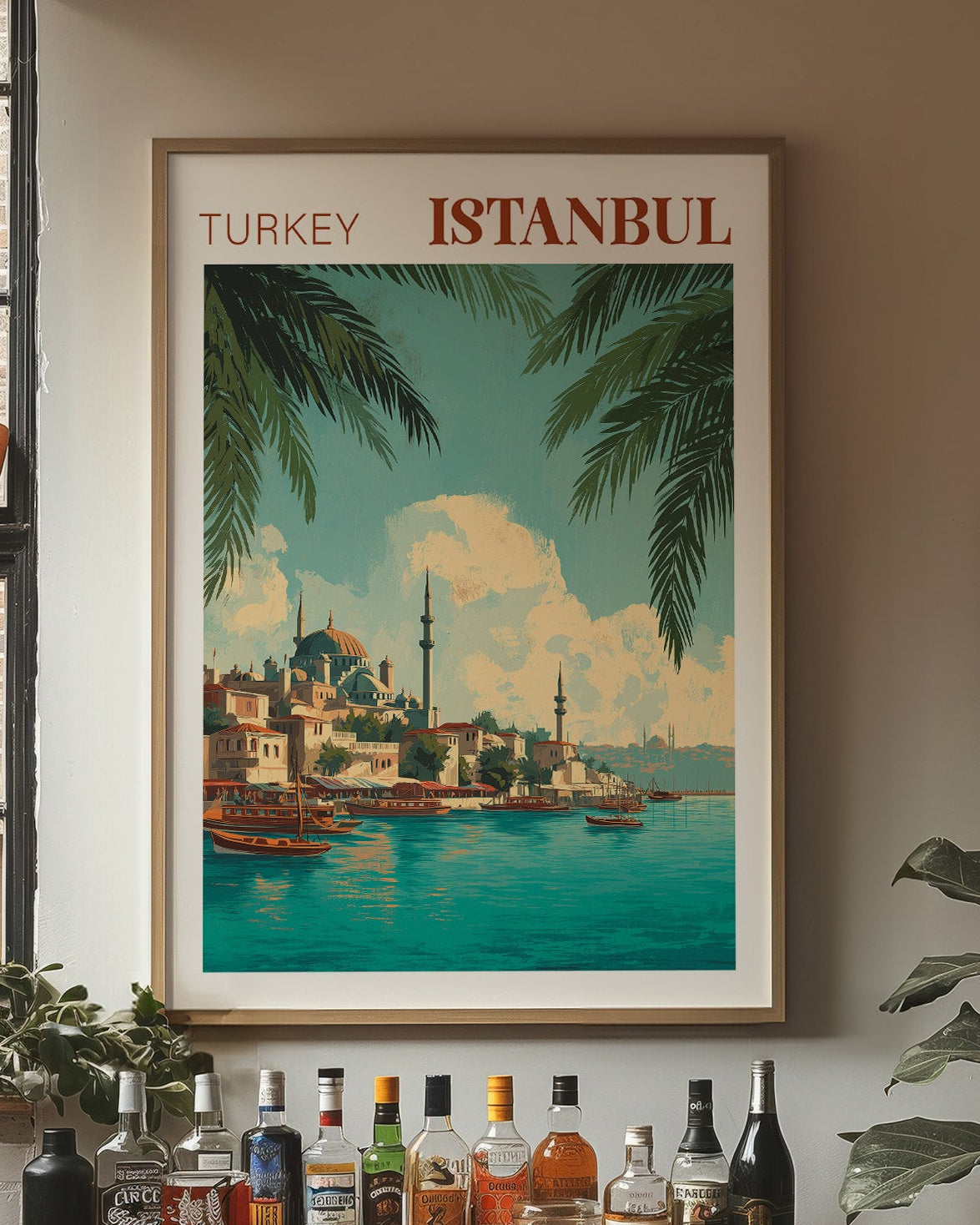 Golden Light Over Istanbul
