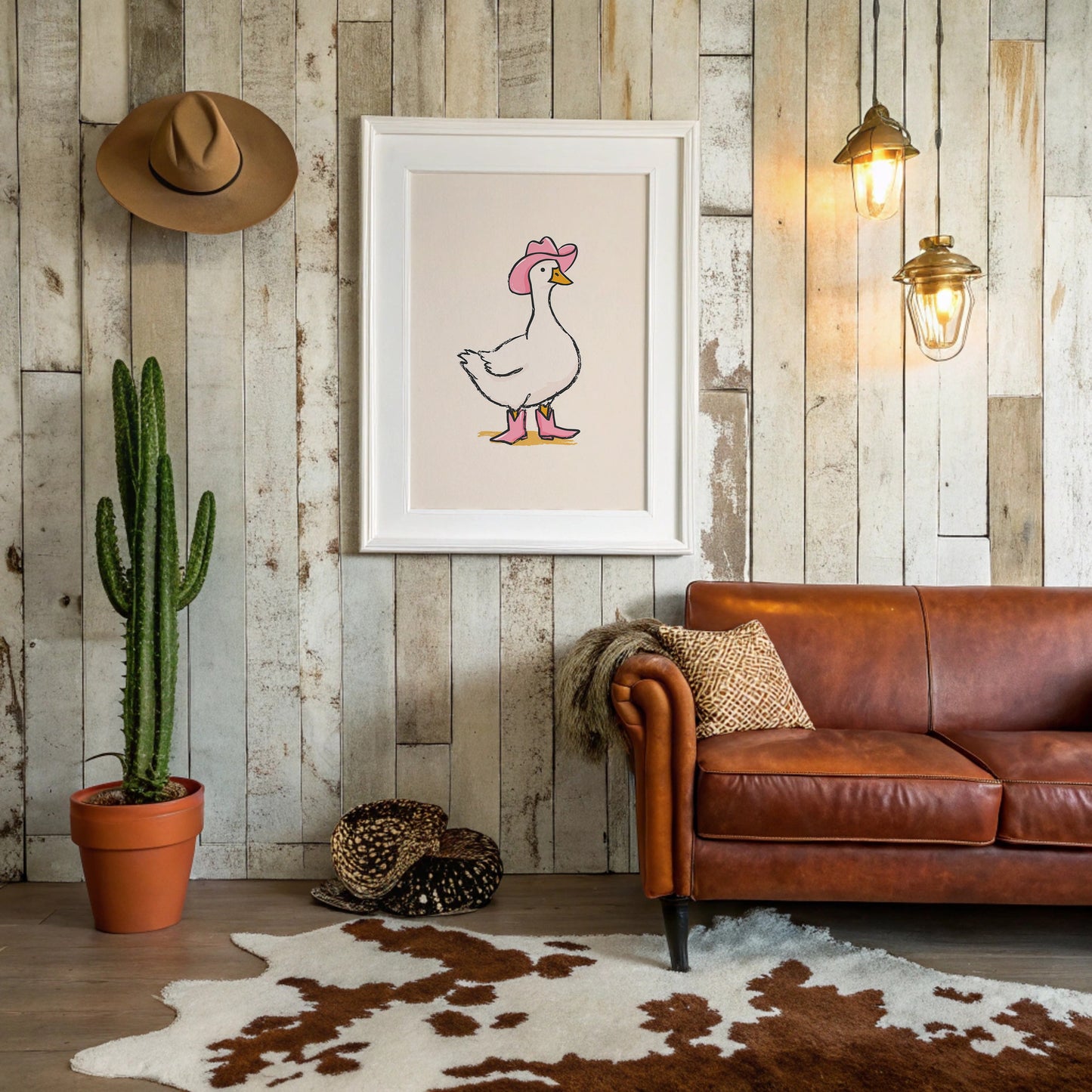 Pink Boots Prairie Goose