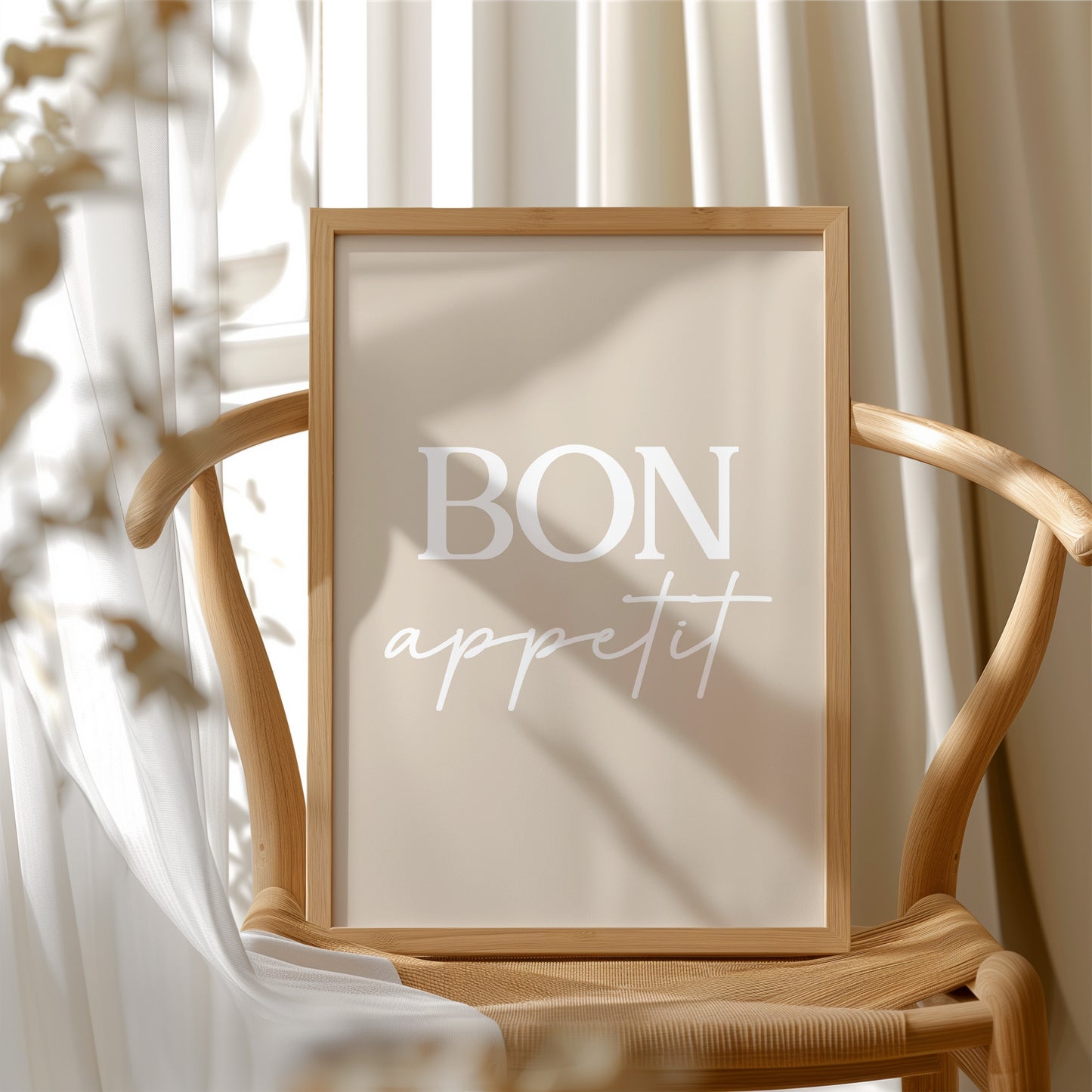 Bon Appetit Kitchen Quote