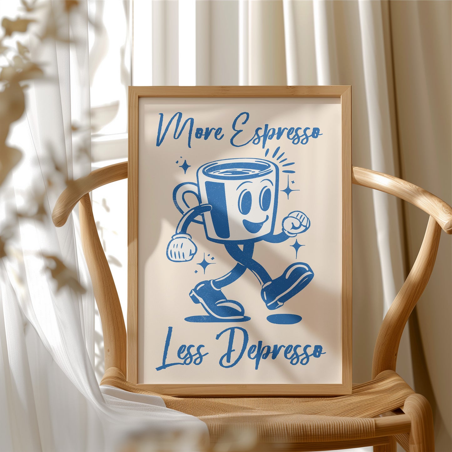 More Espresso Less Depresso Coffee Humor