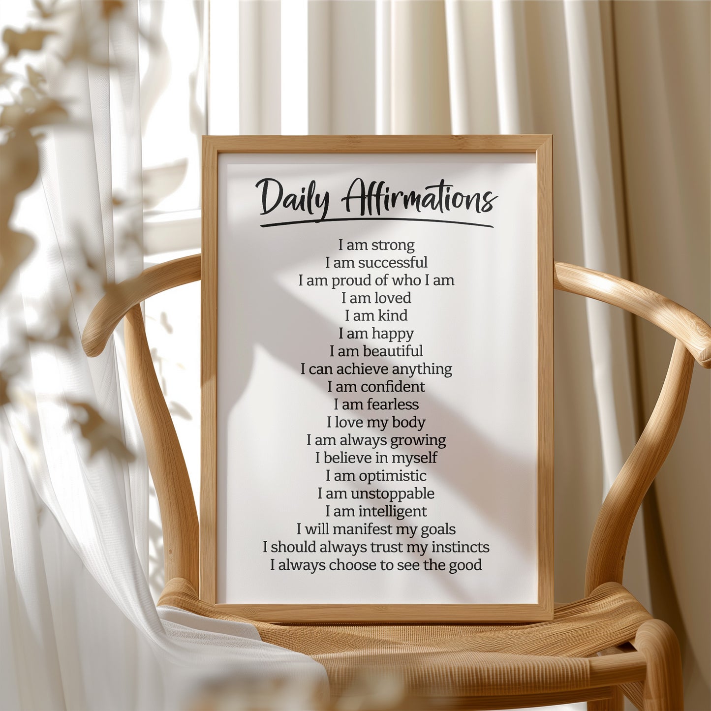 Daily Affirmations For Positive Living