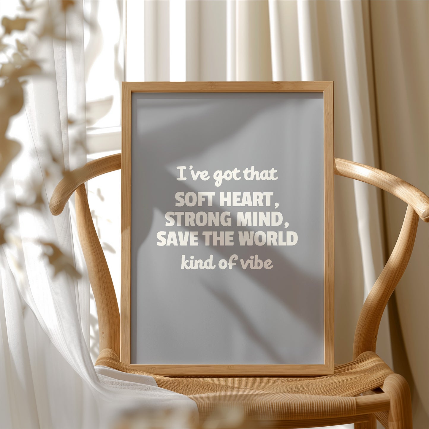 Soft Heart Strong Mind Kind Of Vibe