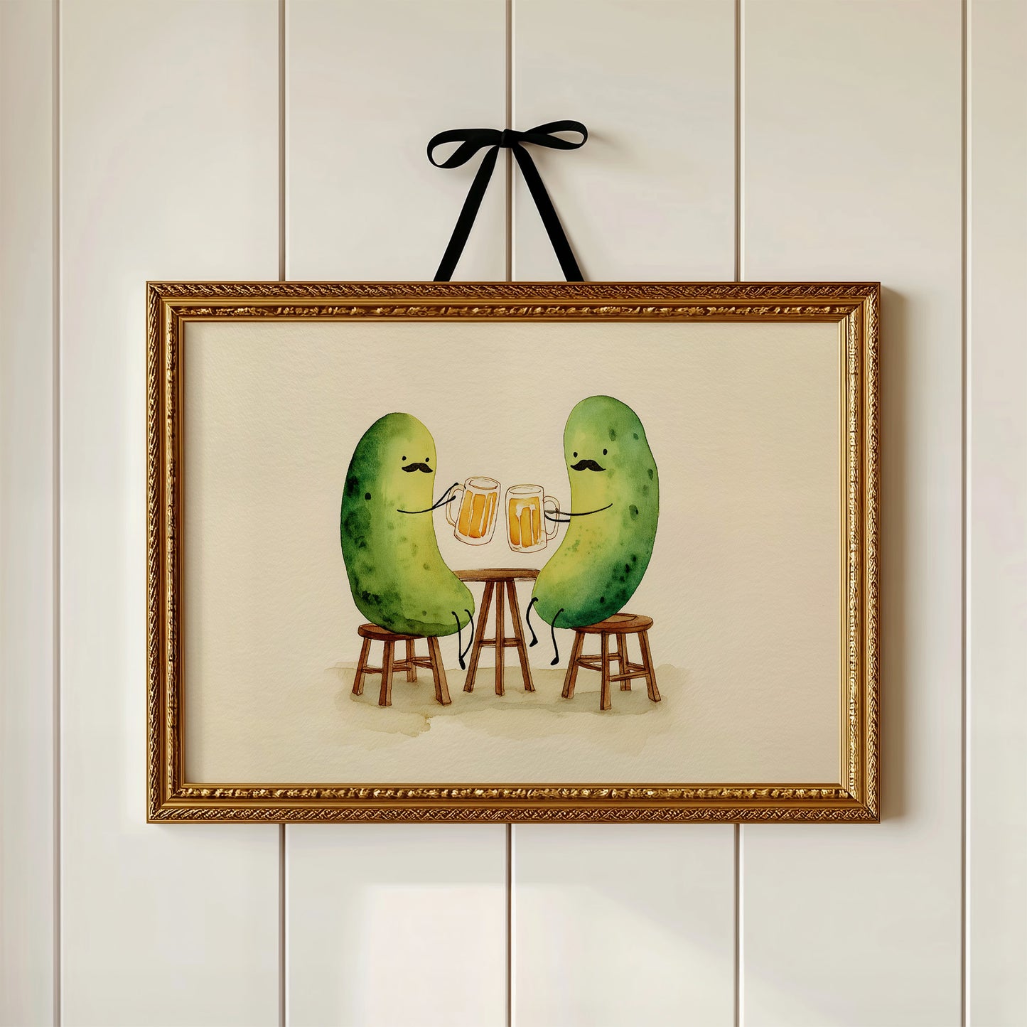 In a Real Pickle Over Drinks