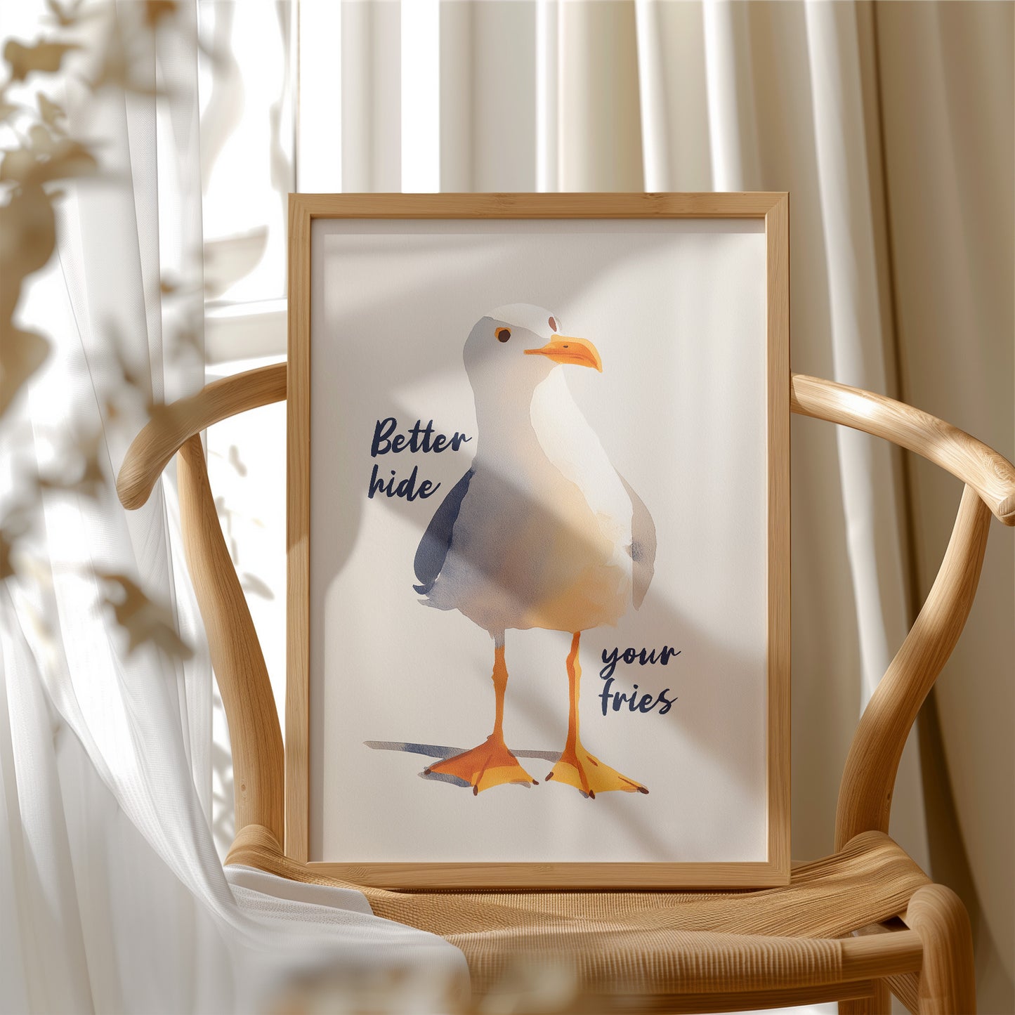 Better Hide Your Fries, Watercolor