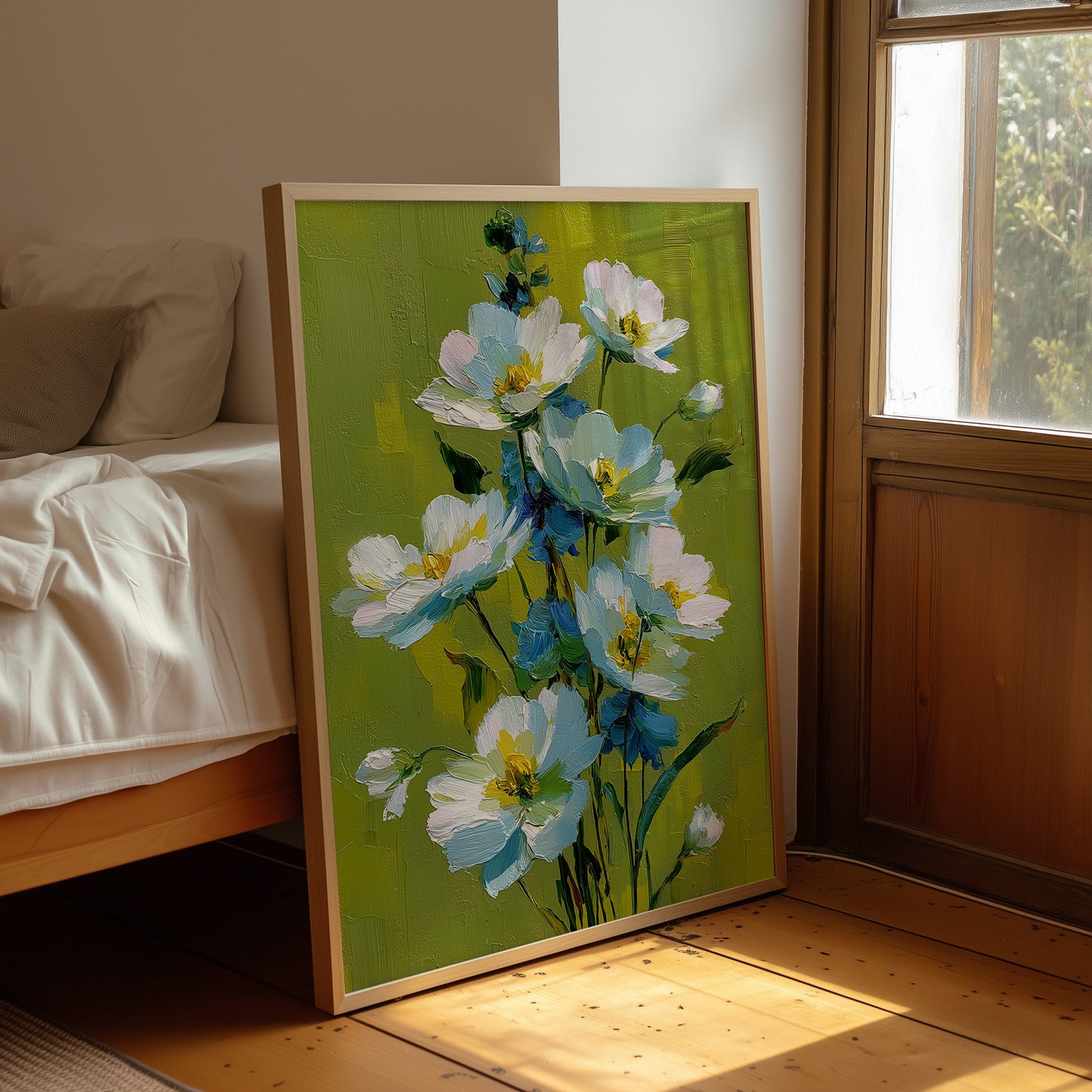 Something Blue in the Meadow Green