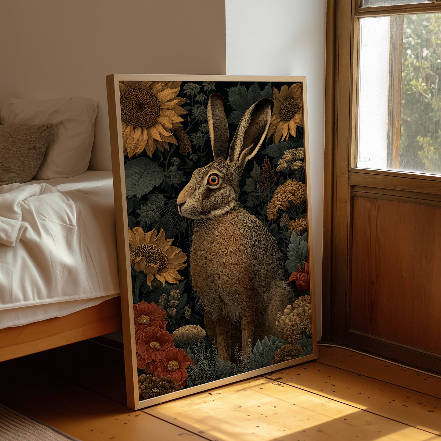 The Hare Who Watched the Garden