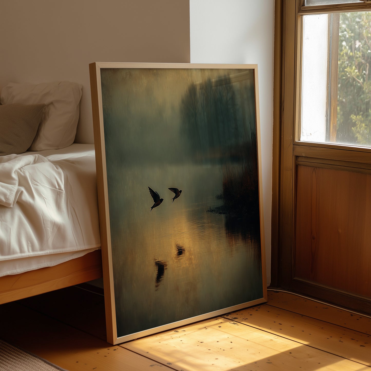 They Flew Low Over Still Water