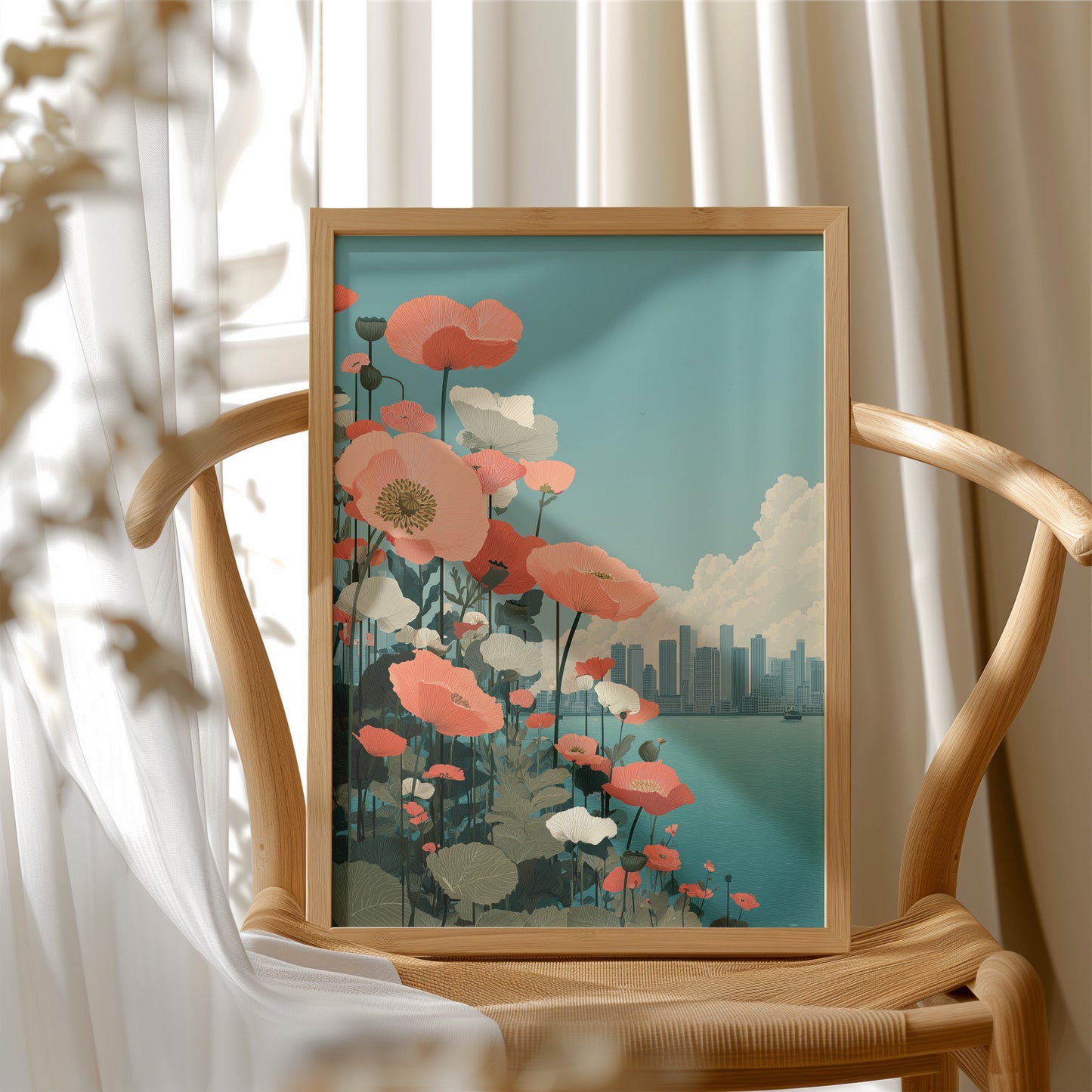 The Poppies Faced the Water