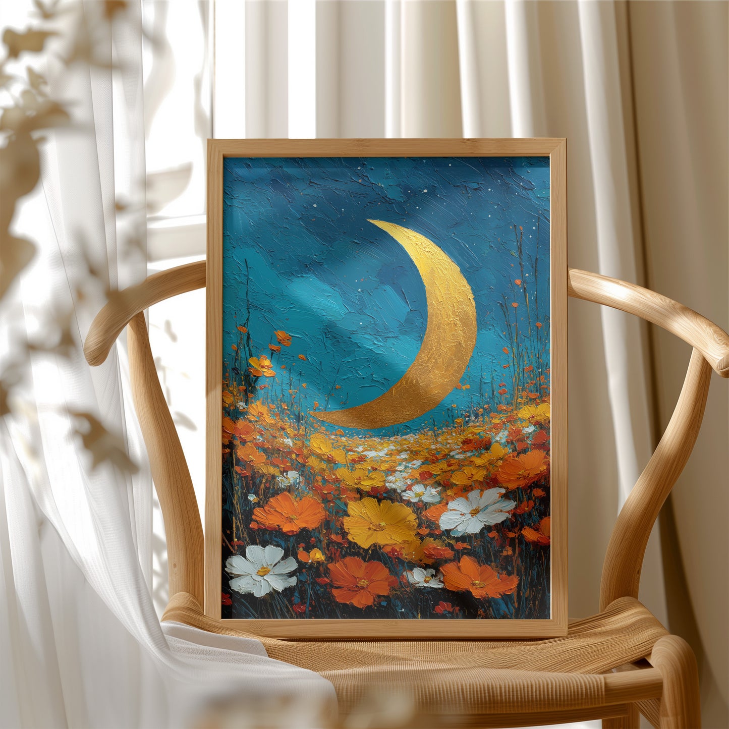 The Moon Stayed for the Wildflowers