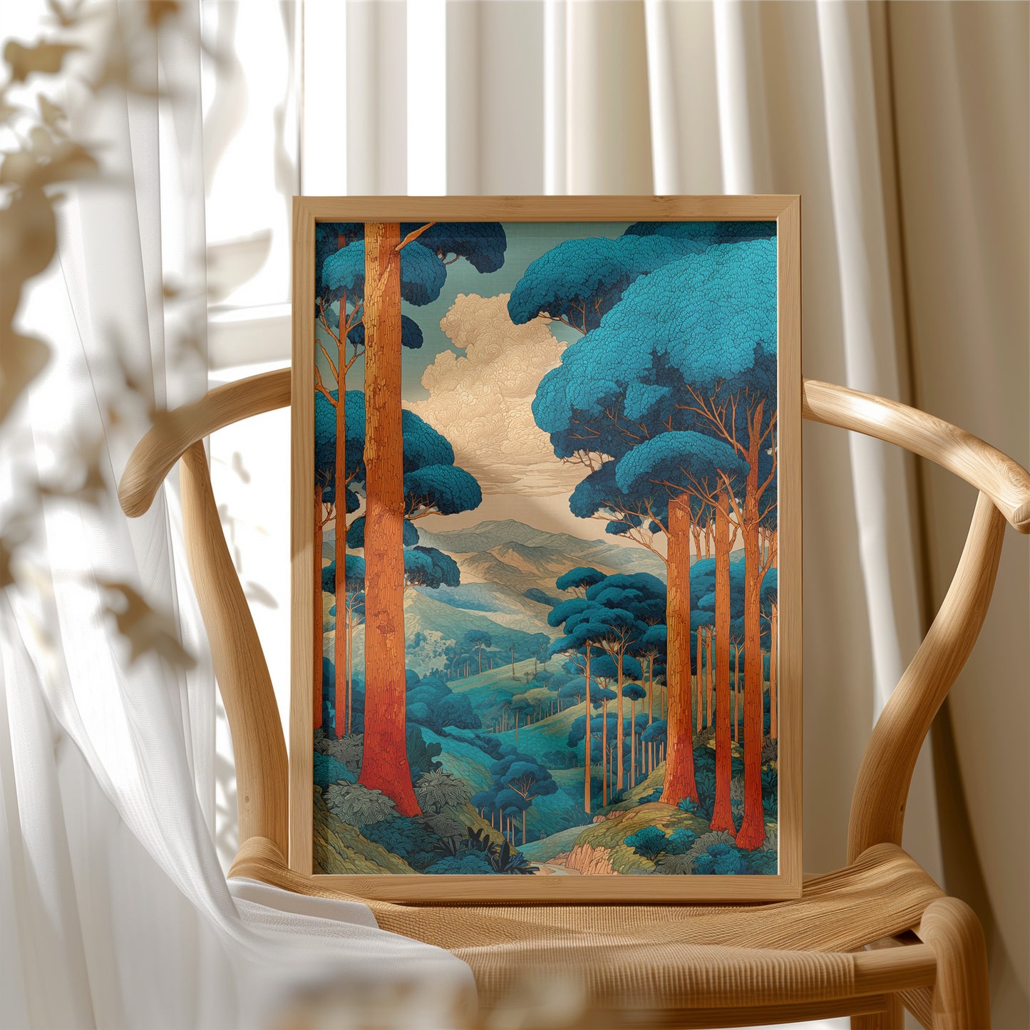 The Forest Opened and the Mountains Were There