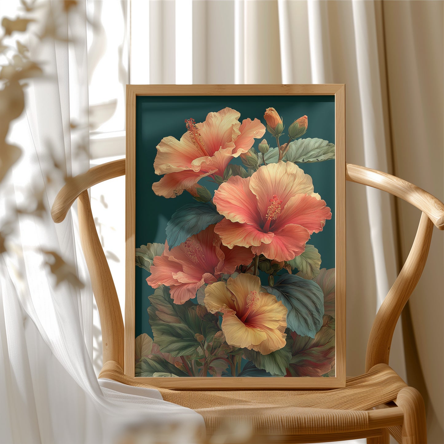 Hibiscus in No Particular Hurry