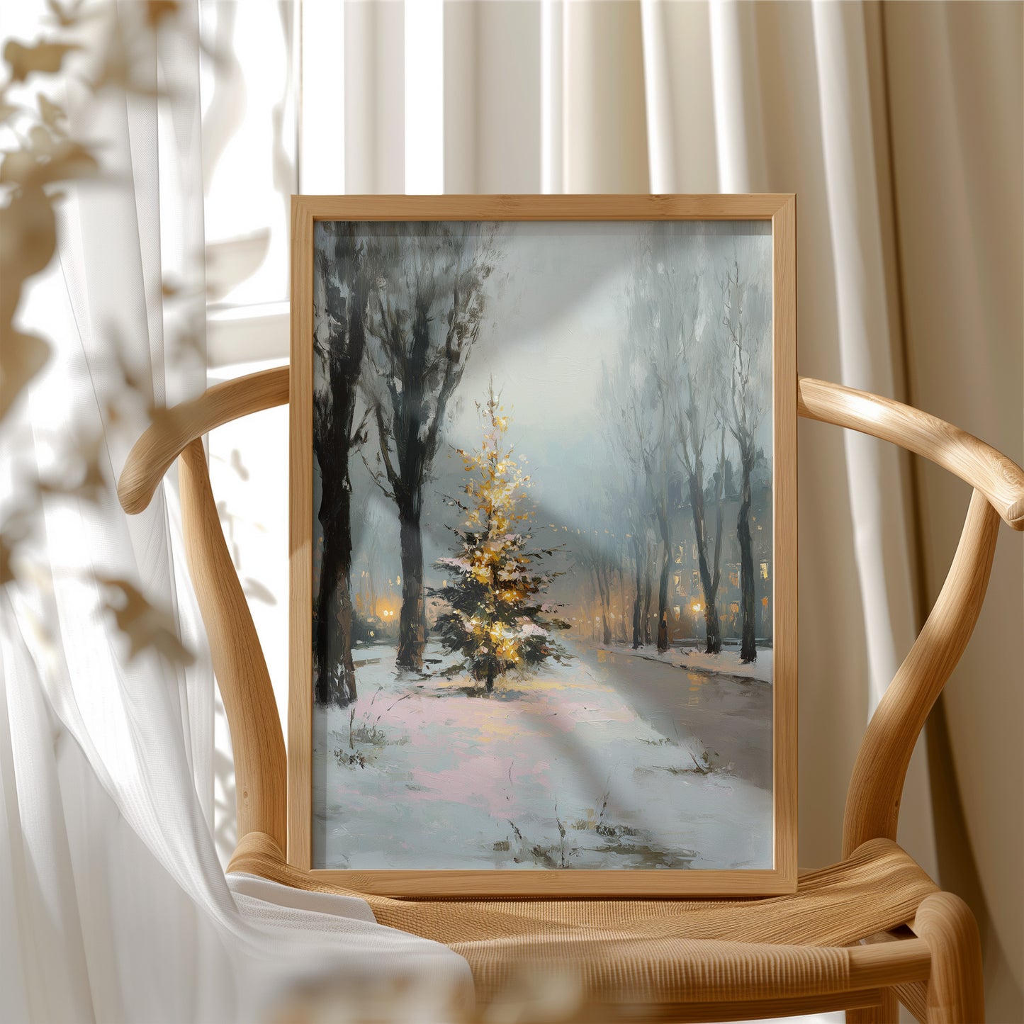 Where the Streetlamp Glows Gold