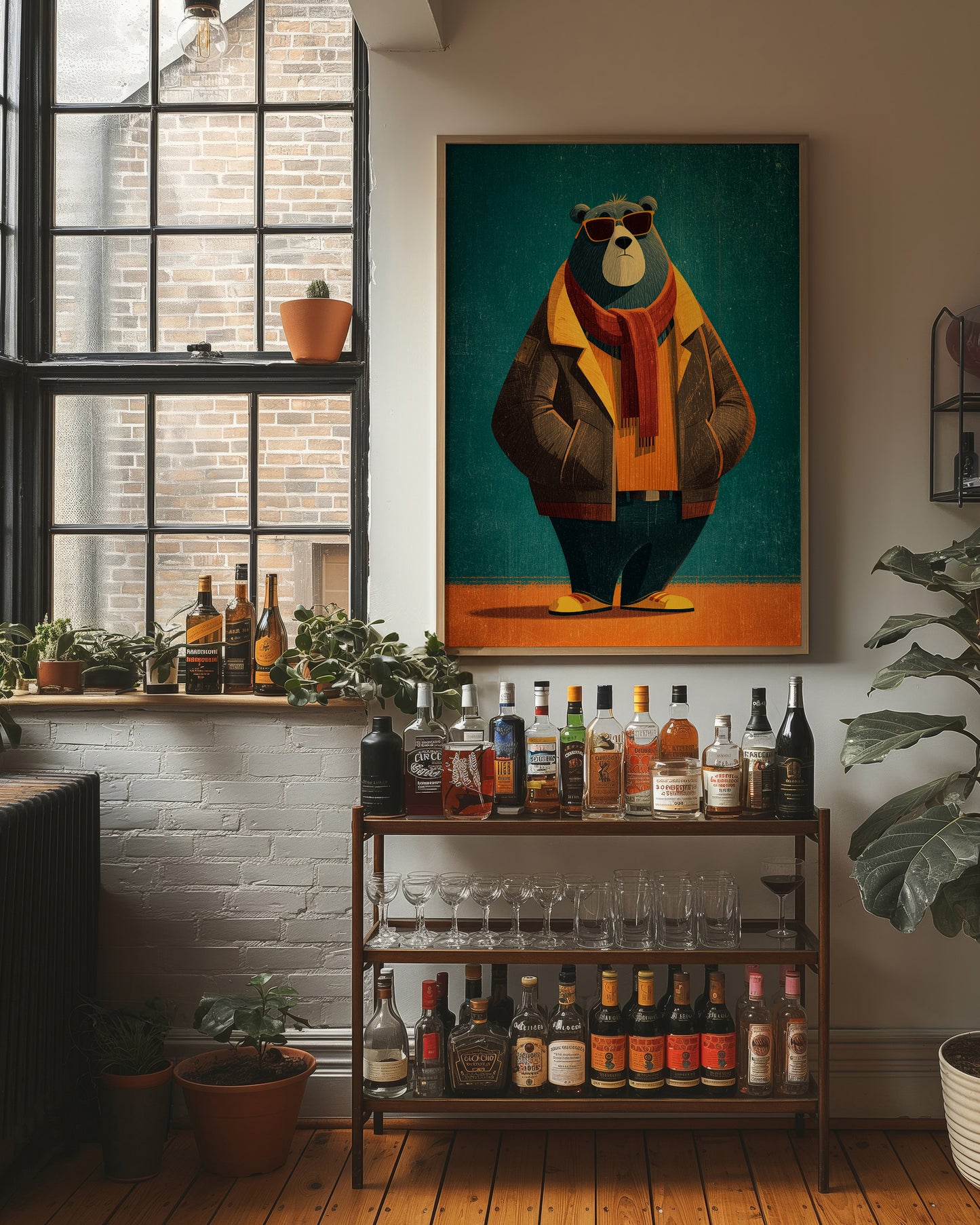 Bear in a Trench Coat