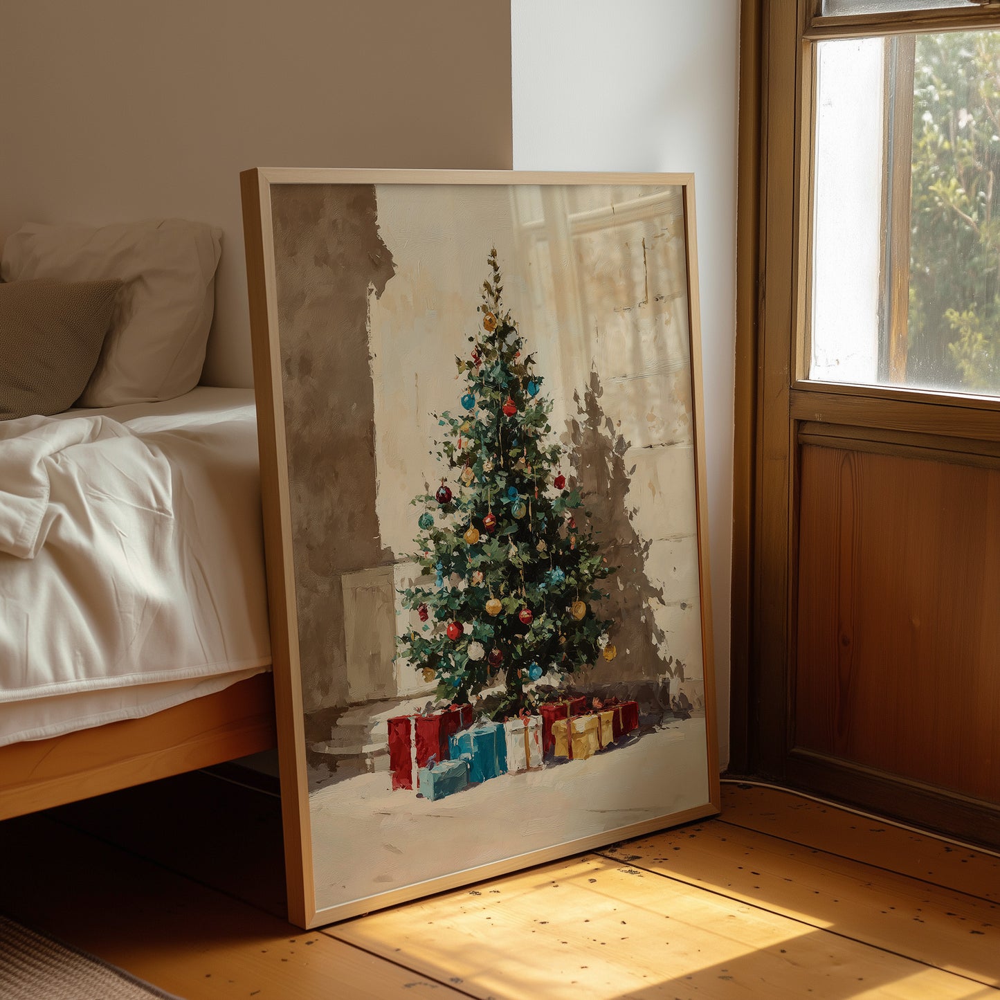 Presents in the Courtyard Light