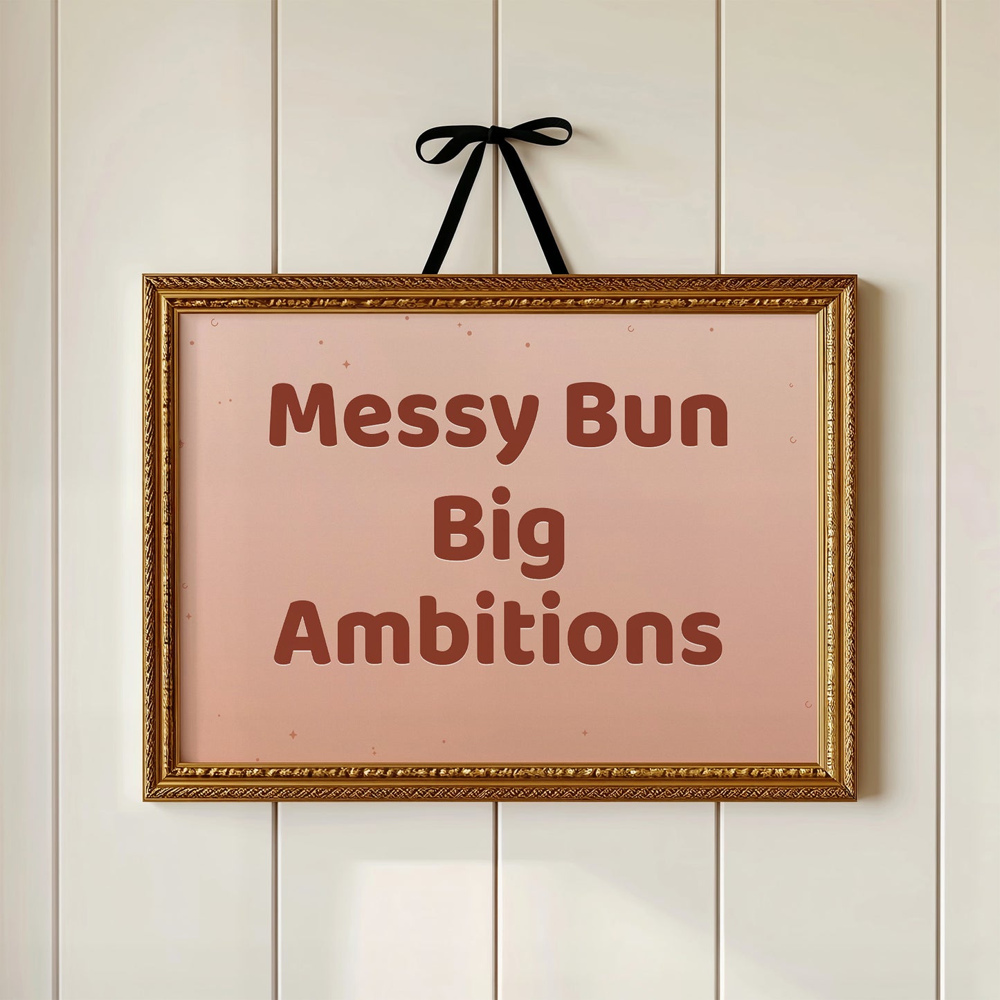 Messy Bun, Big Ambitions