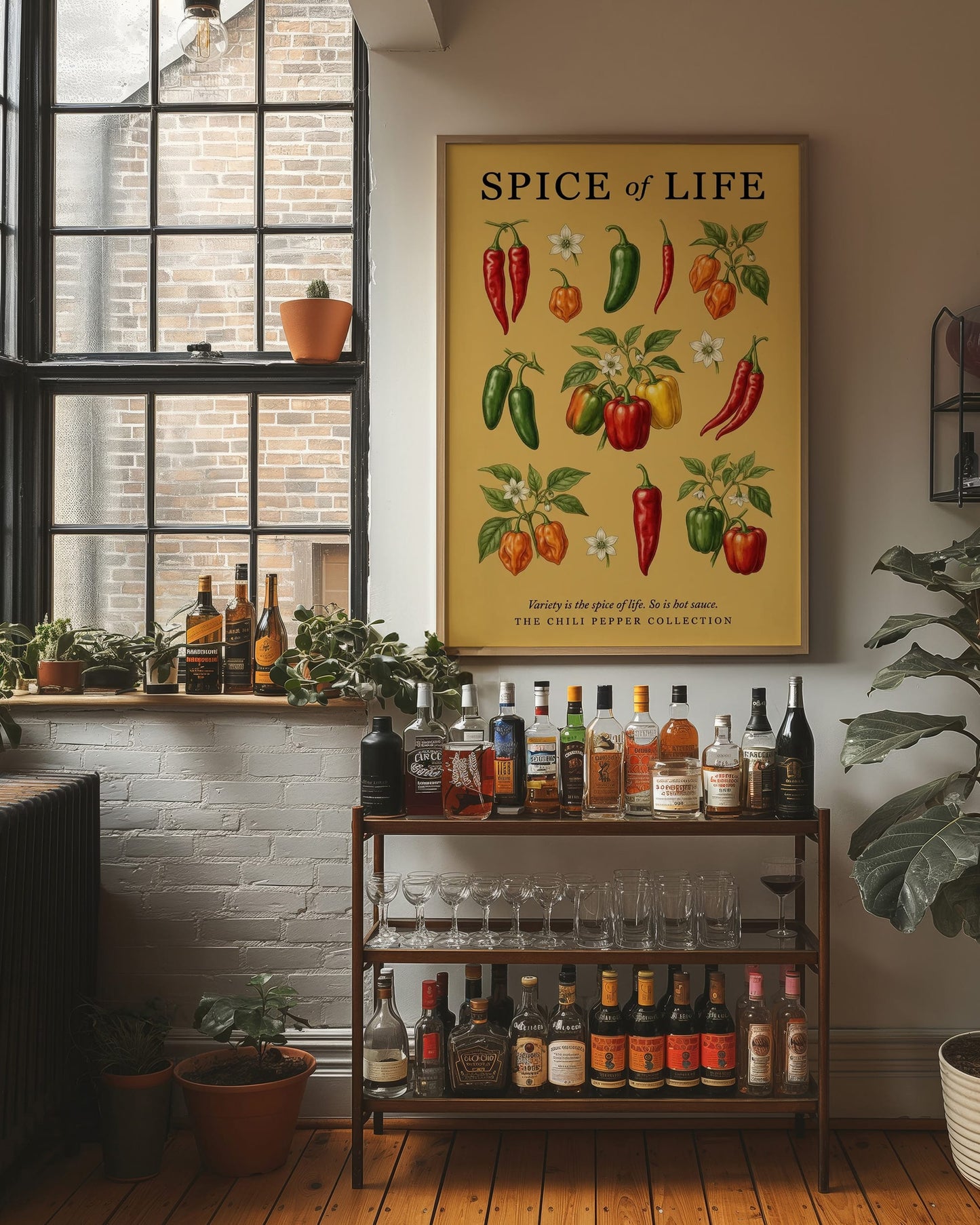Spice of Life: Vintage Chili Pepper Chart