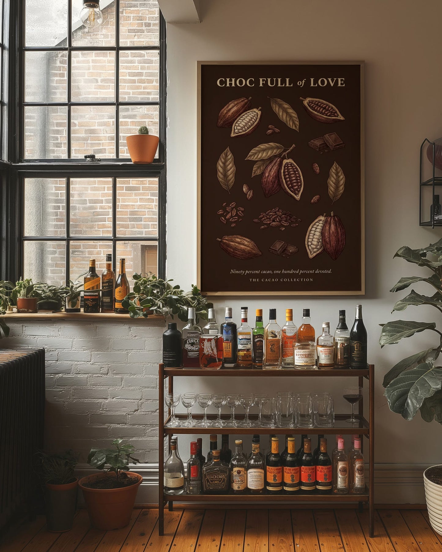 Choc Full of Love: Vintage Cacao Chart