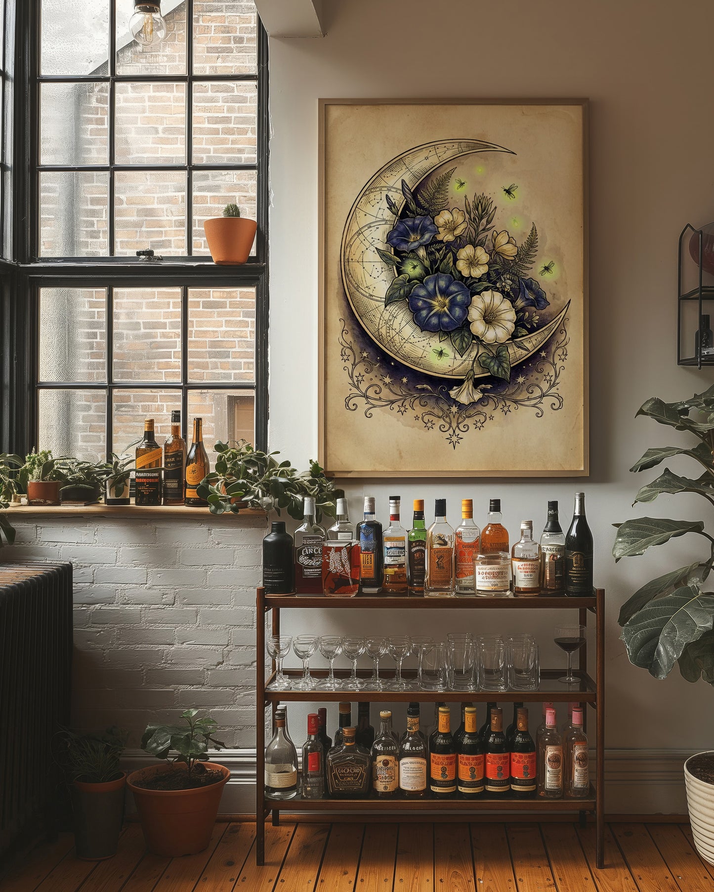 Moonflowers and Fireflies