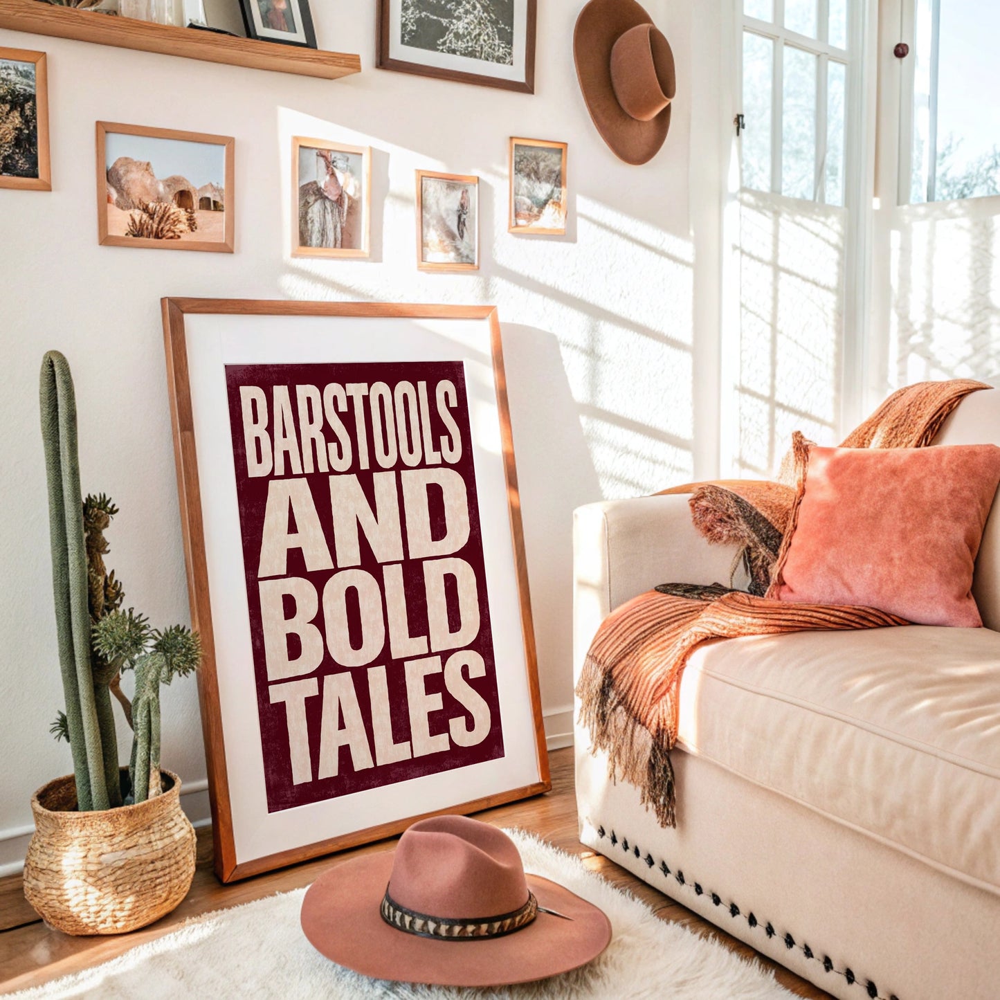 Barstools and Bold Tales