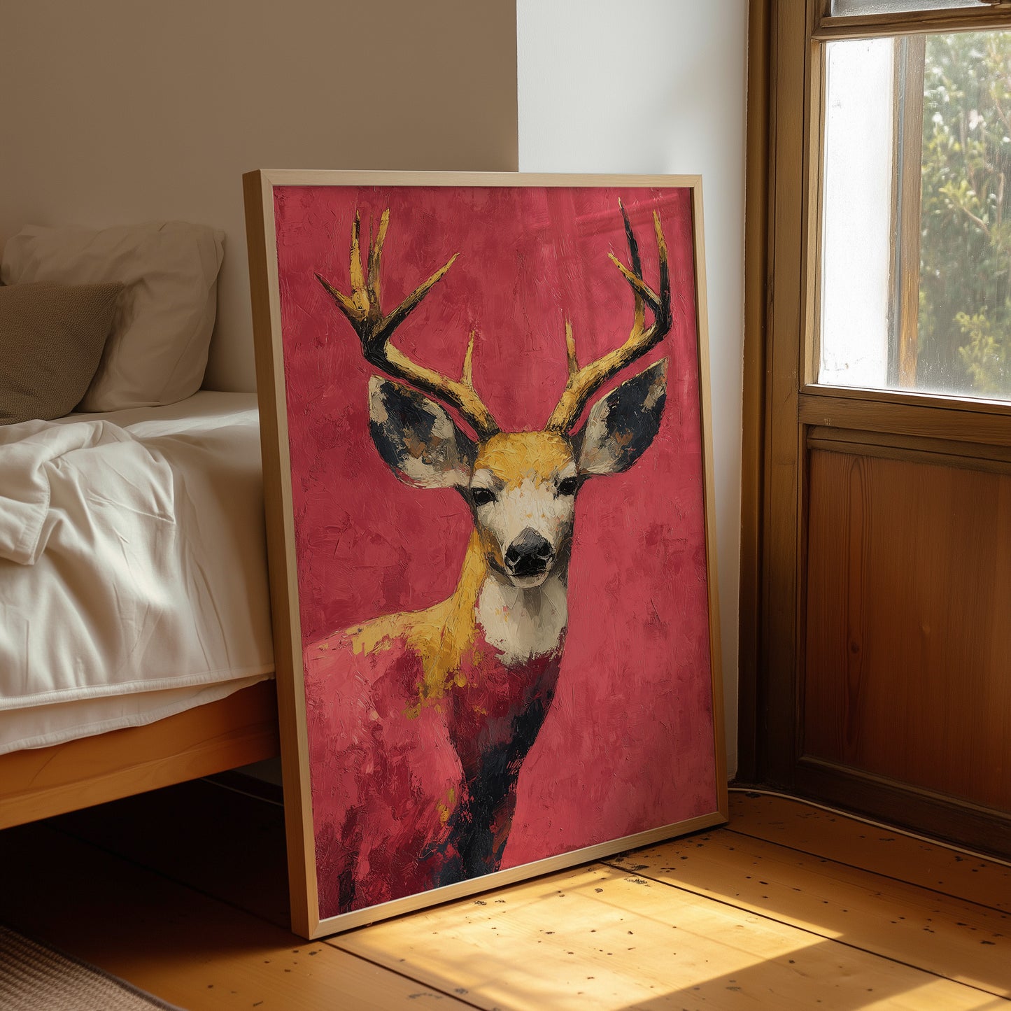 Gilded Buck Portrait