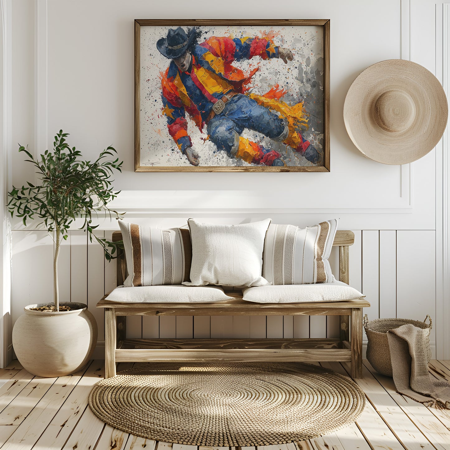 Rodeo Rider in Motion