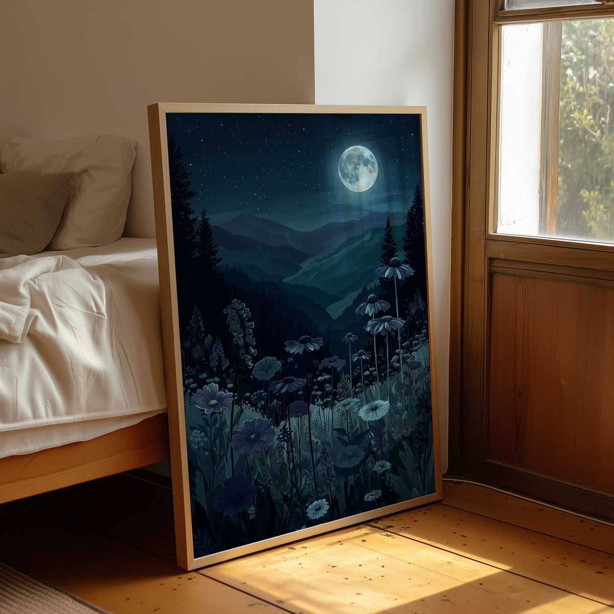 Moonlit Meadow: The Night Shift Blooms