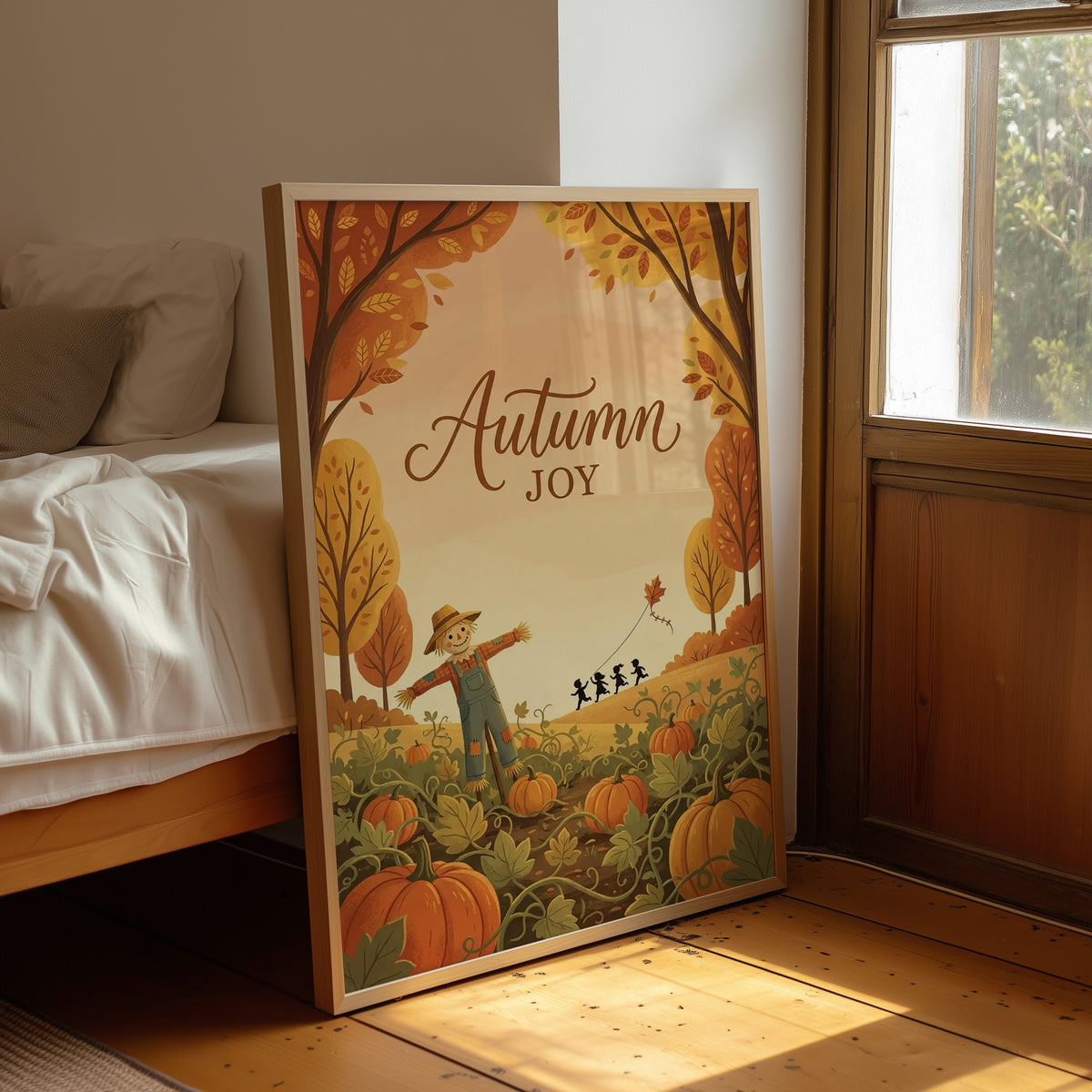Autumn Joy: Scarecrow Off Duty