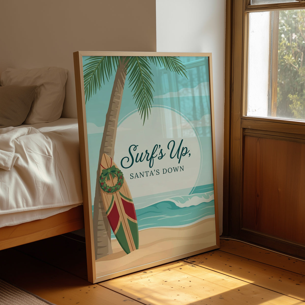 Hang Ten, Hang the Wreath
