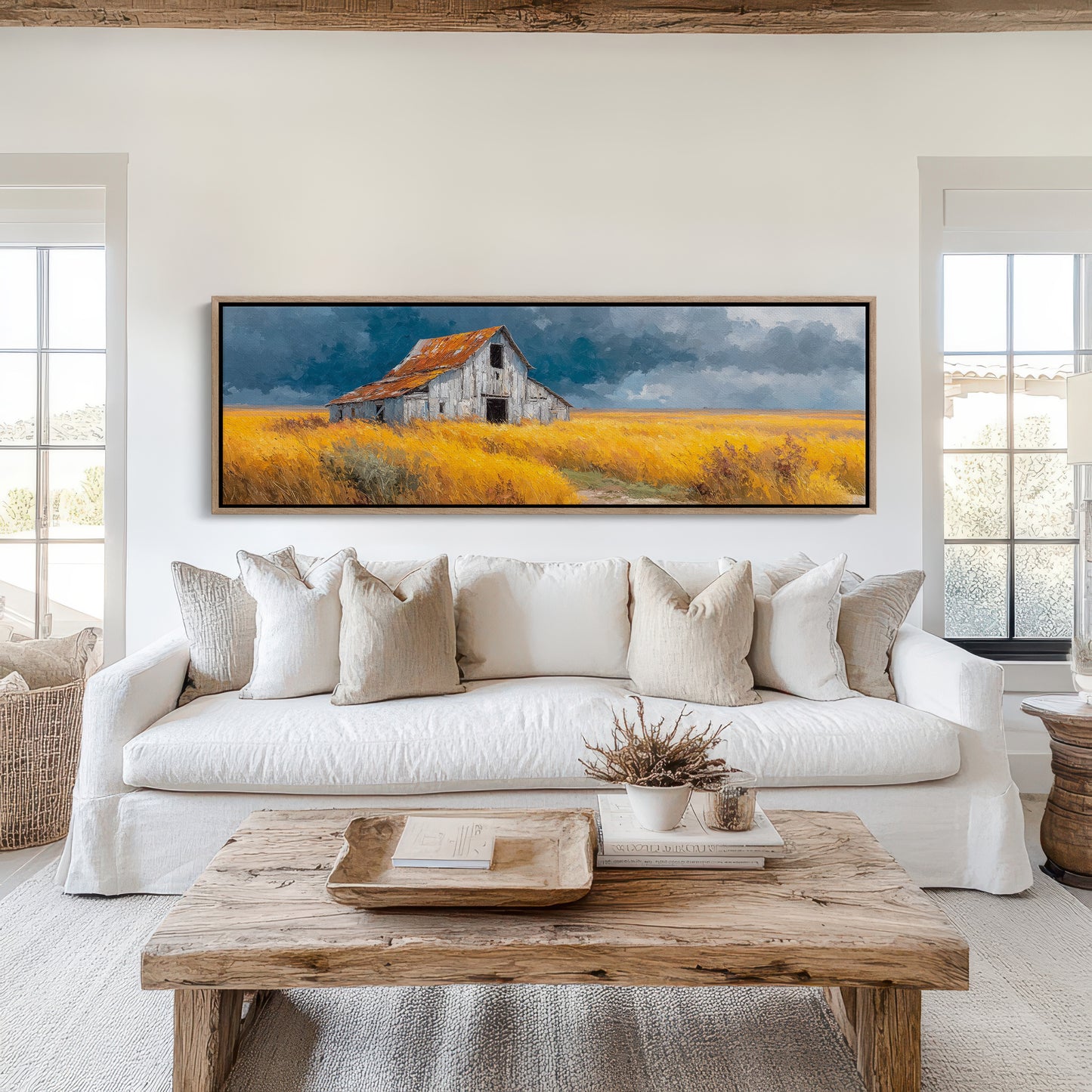 Storm Over Golden Fields