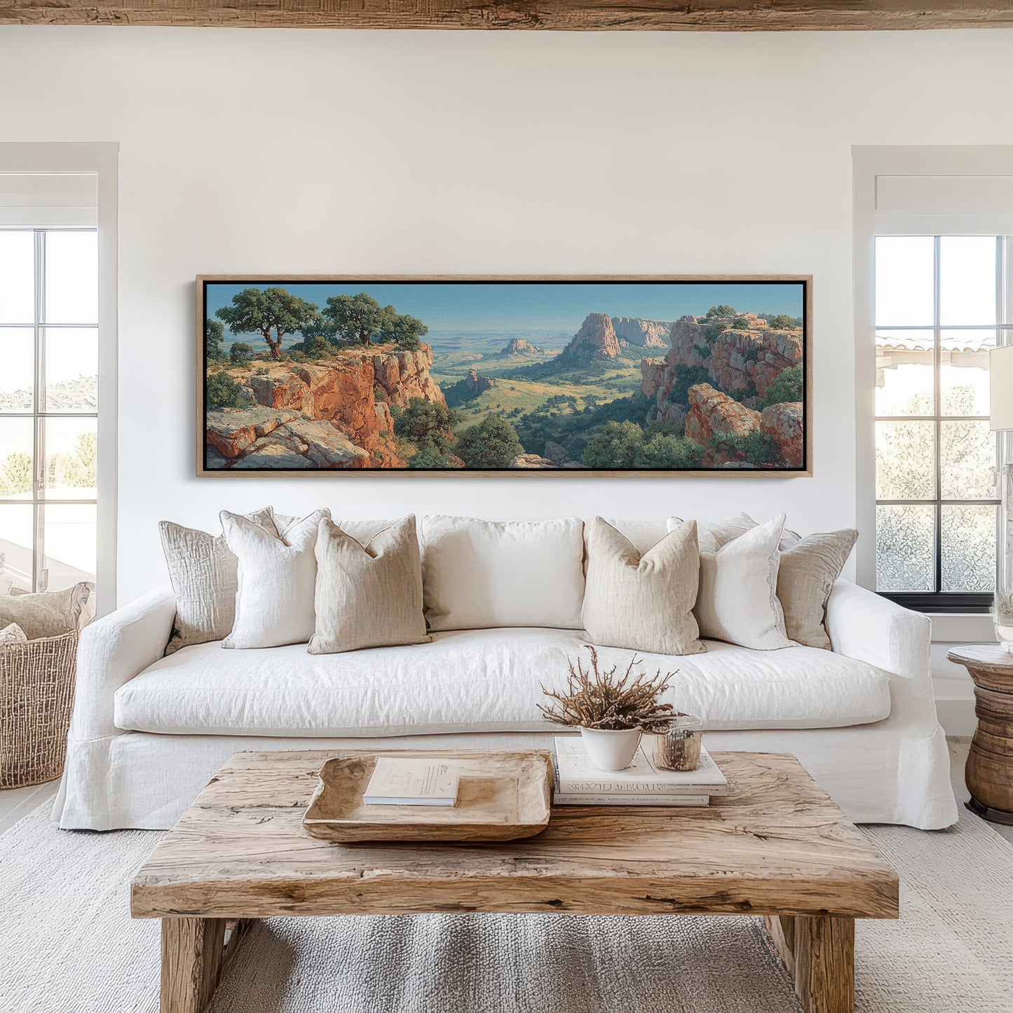 Sunlit Canyon Overlook