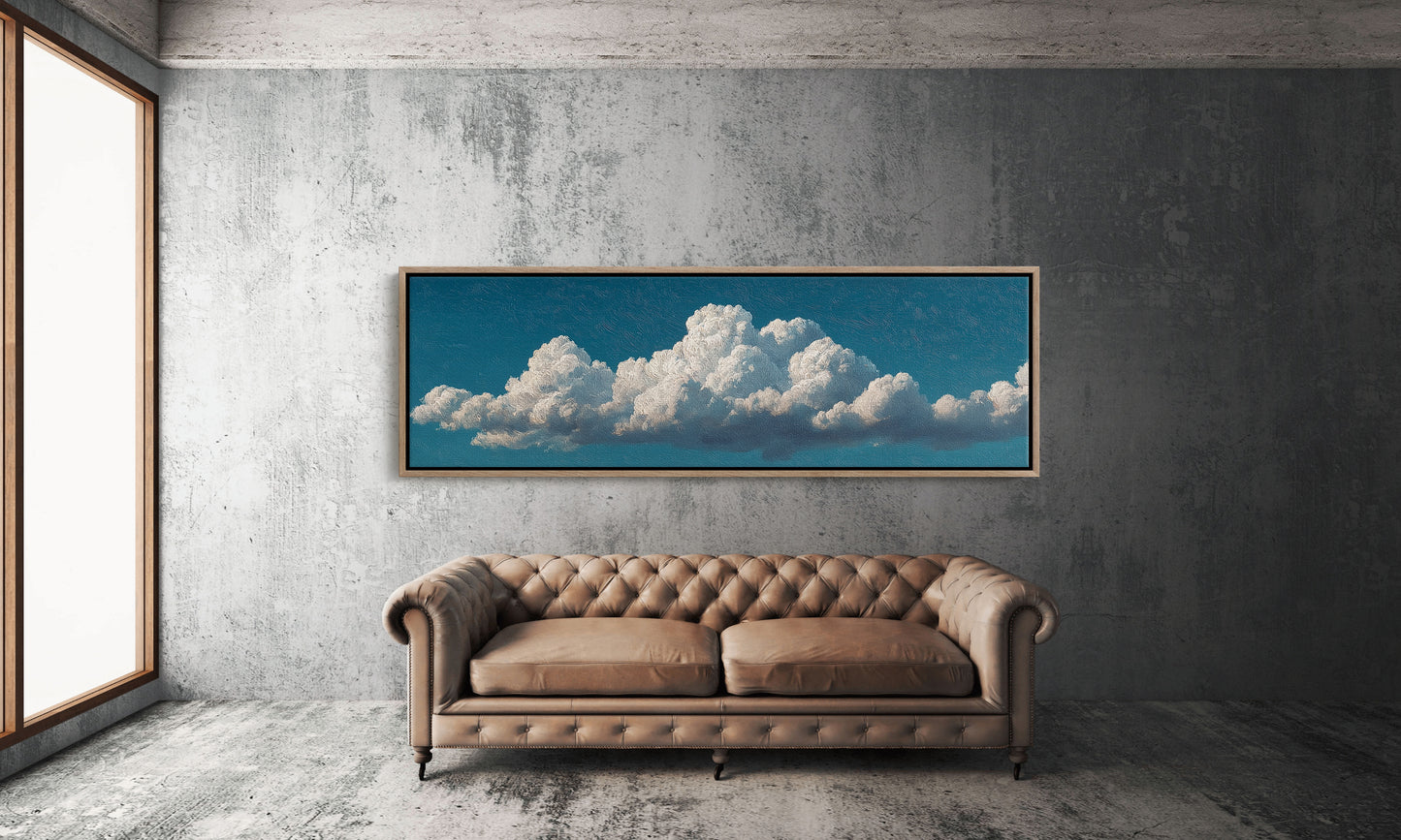 Towering Clouds In Endless Blue