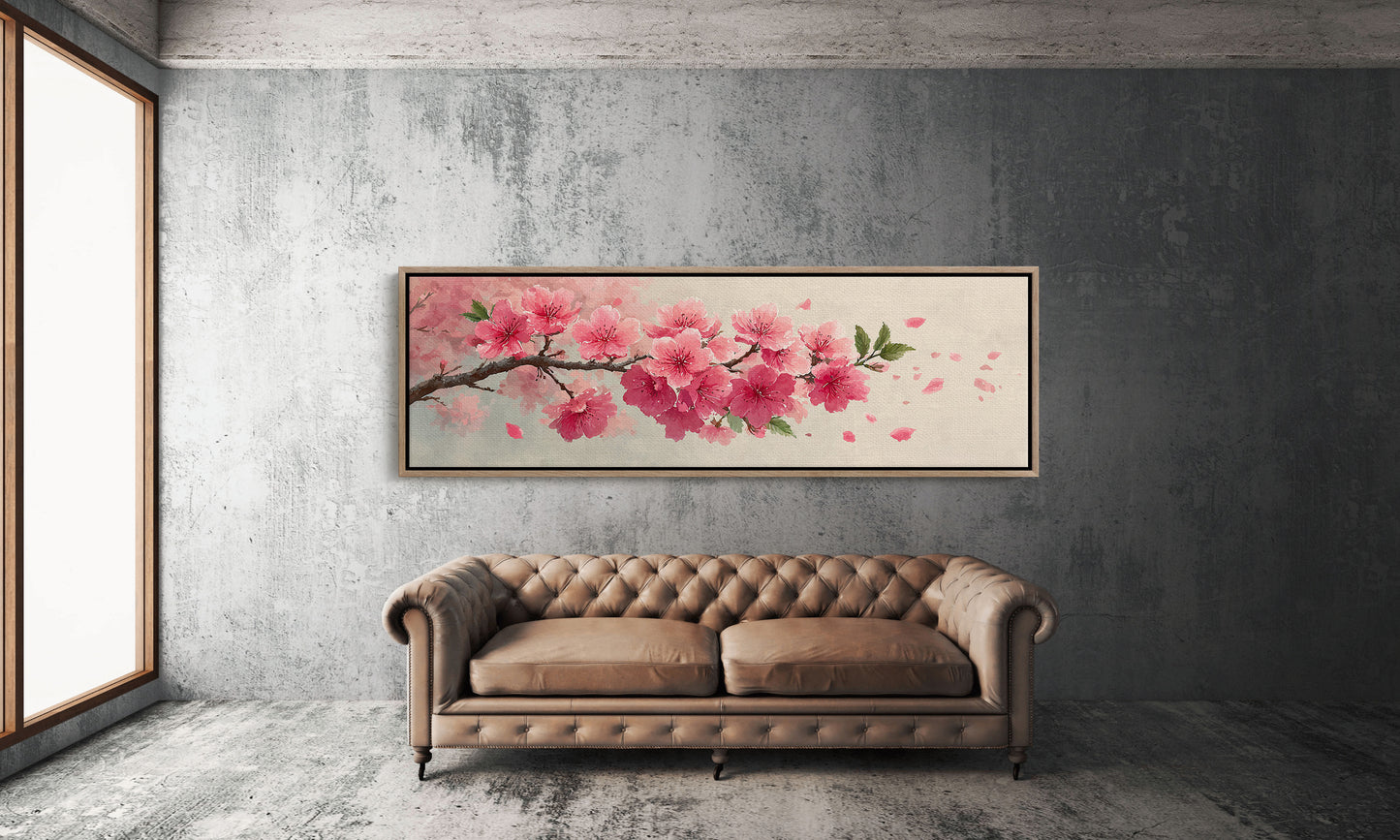 Cherry Blossoms In Soft Spring Light