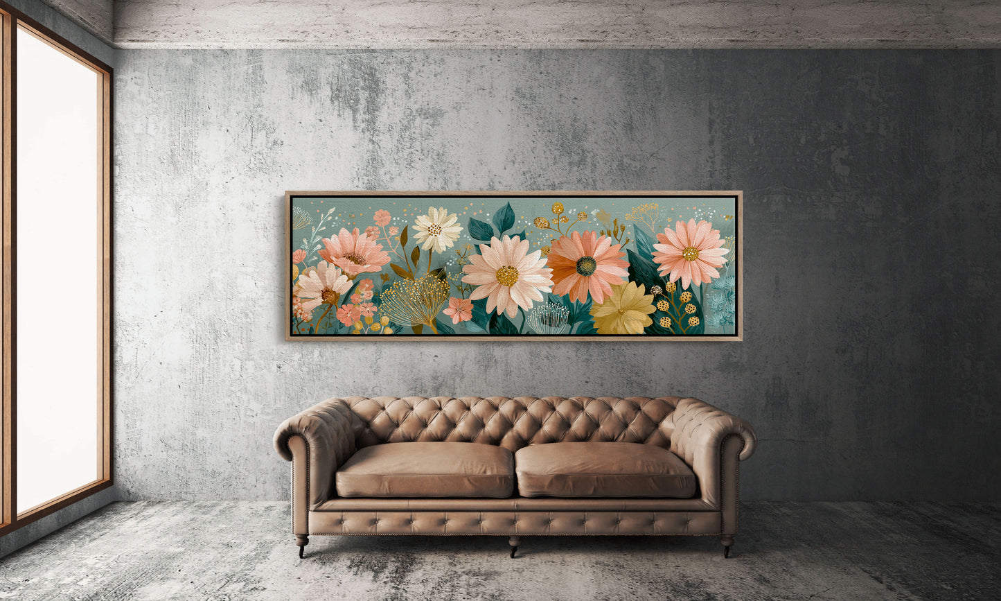 Garden Of Soft Wild Blooms