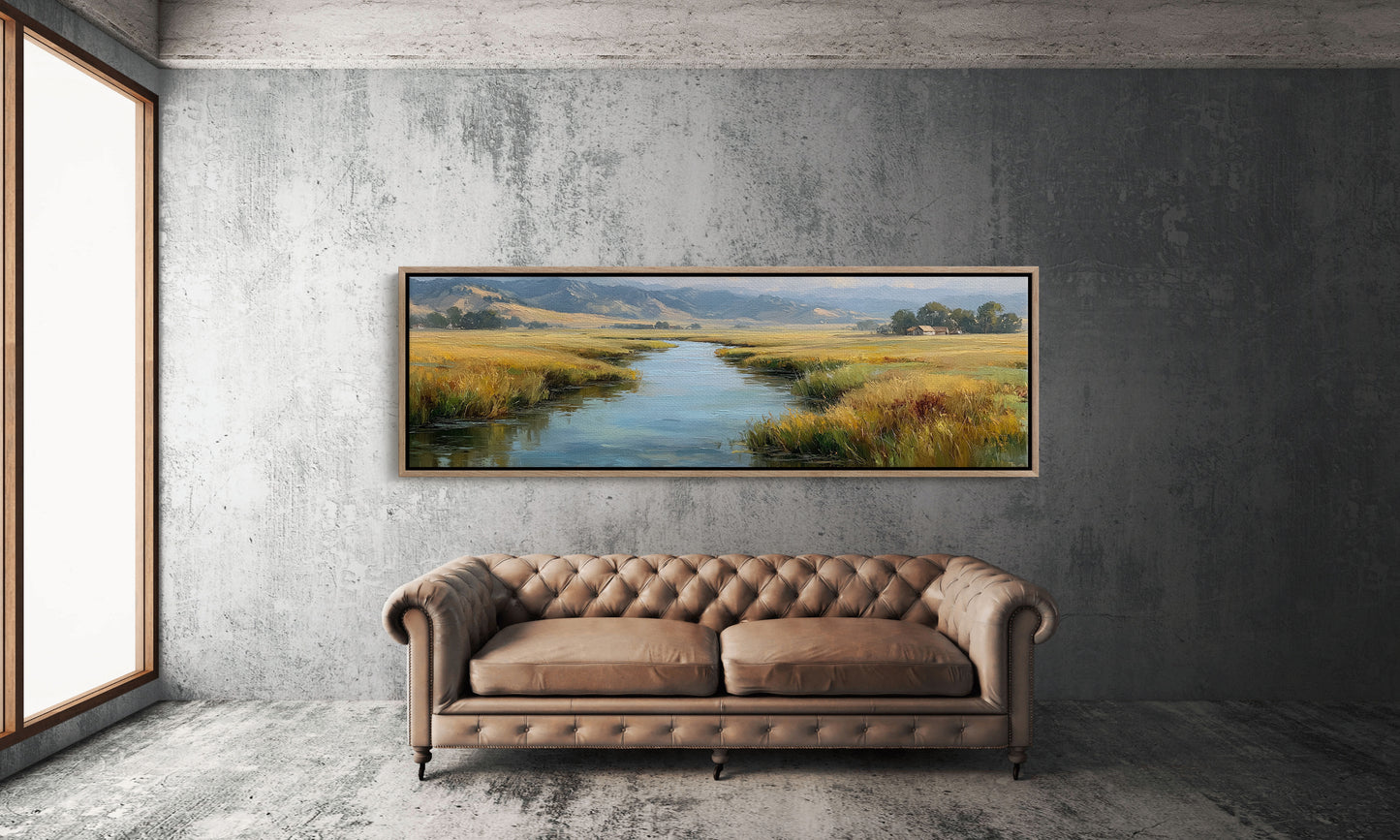 River Through the Golden Valley