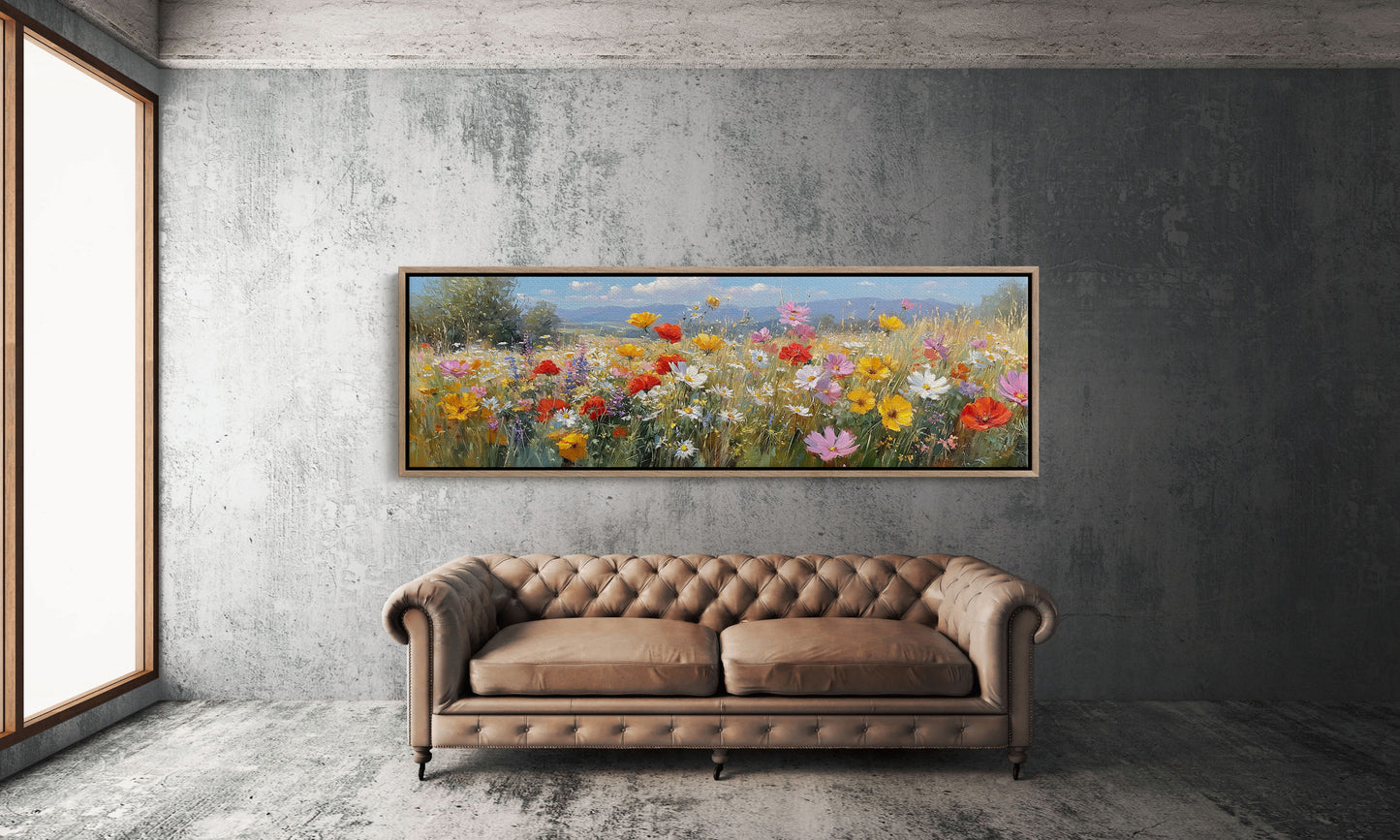 Where Wildflowers Gather Sunlight